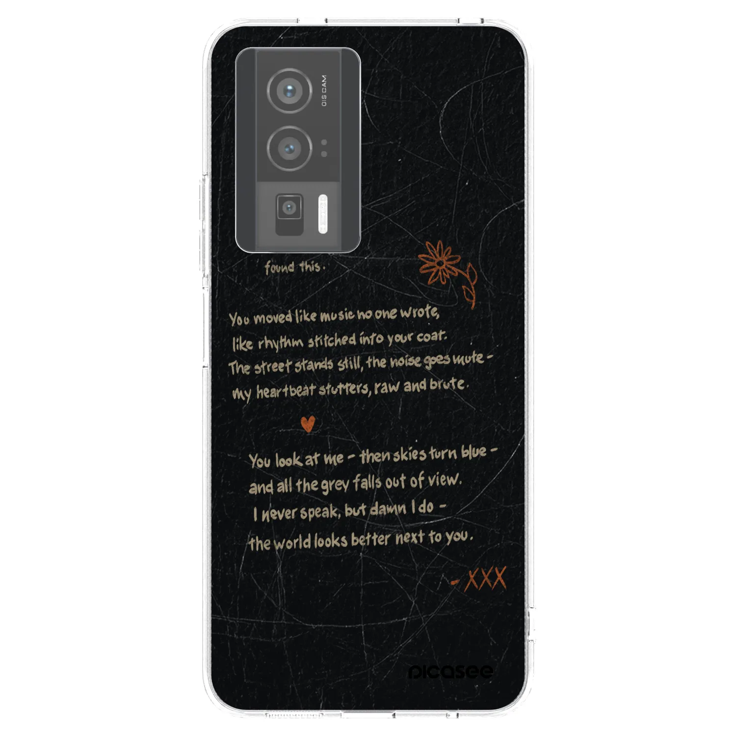 Picasee silikonový průhledný obal pro Xiaomi Poco F5 Pro 5G - POET