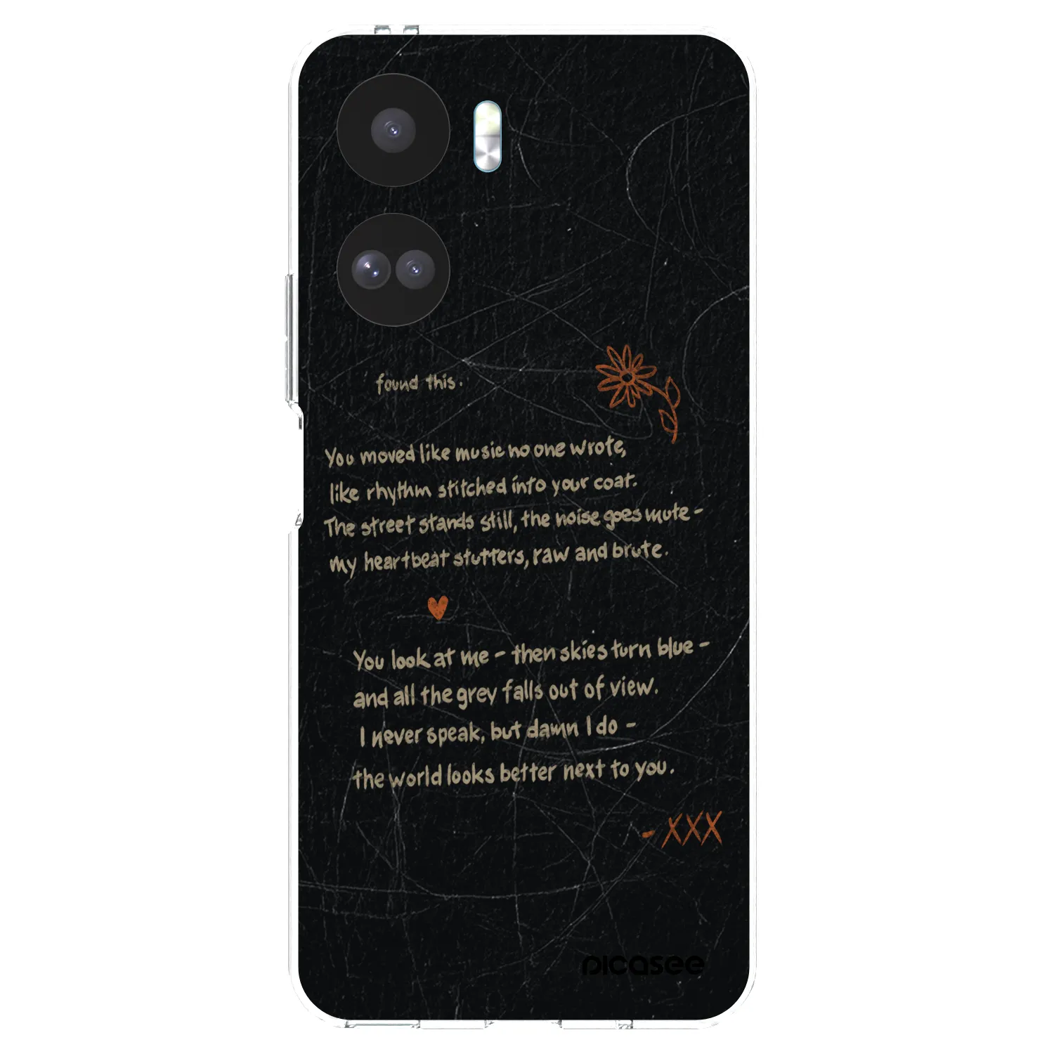 Picasee silikonový průhledný obal pro Honor 90 Lite 5G - POET