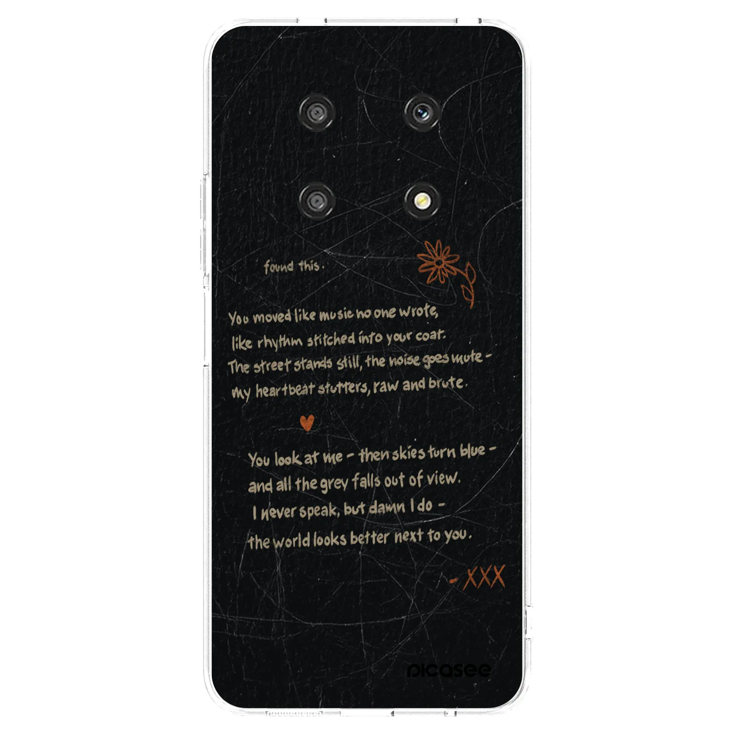 Picasee silikonový průhledný obal pro Honor Magic4 Lite 5G - POET