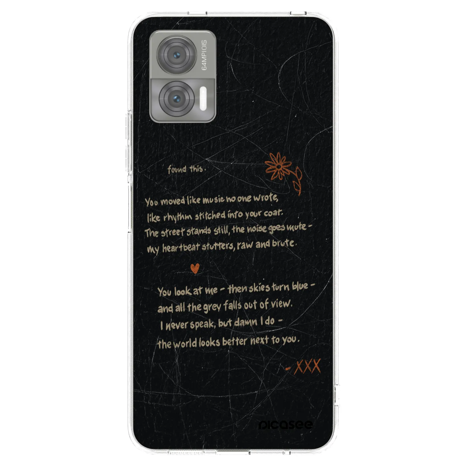 Picasee silikonový průhledný obal pro Motorola Edge 30 Neo - POET