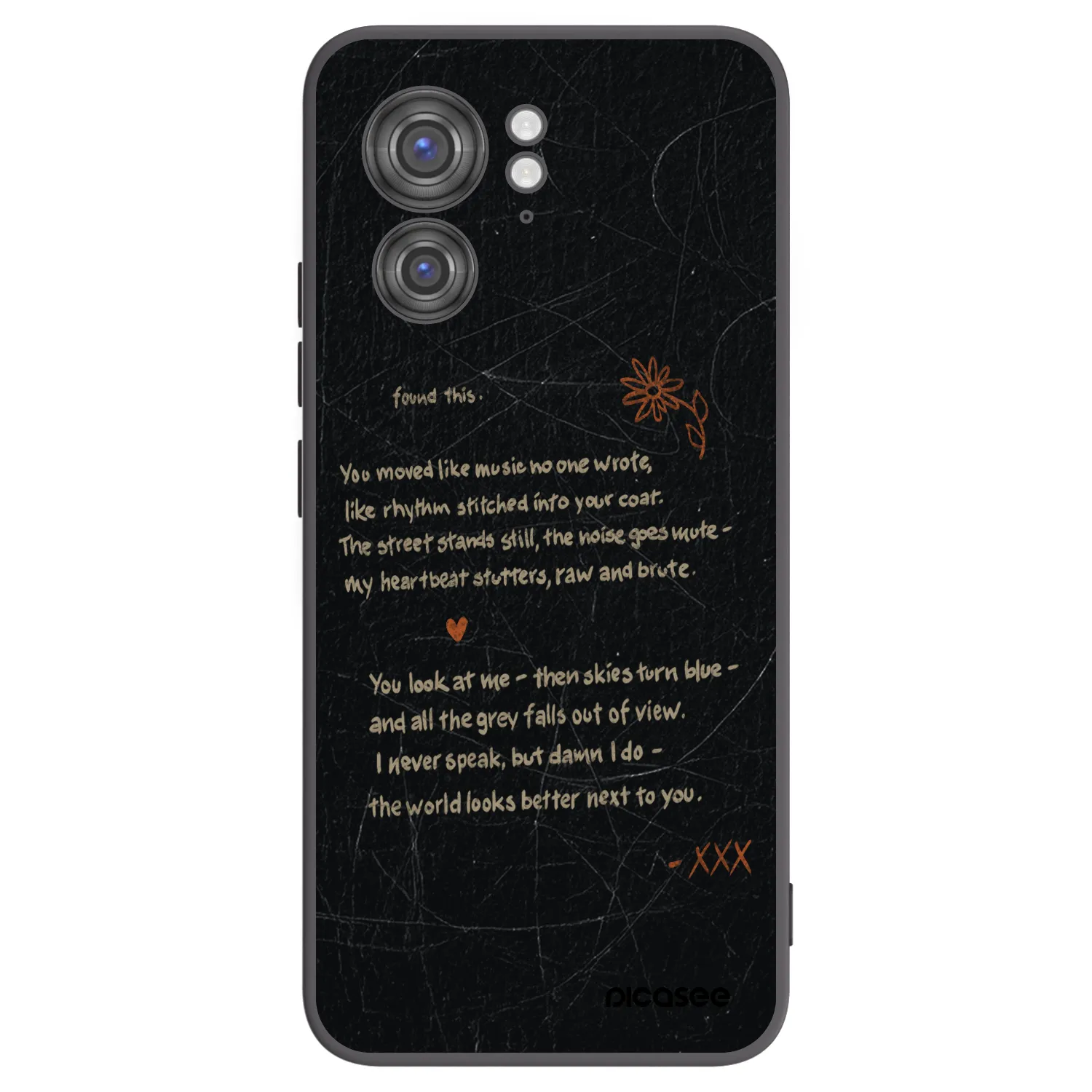 Picasee silikonový černý obal pro Motorola Edge 40 - POET