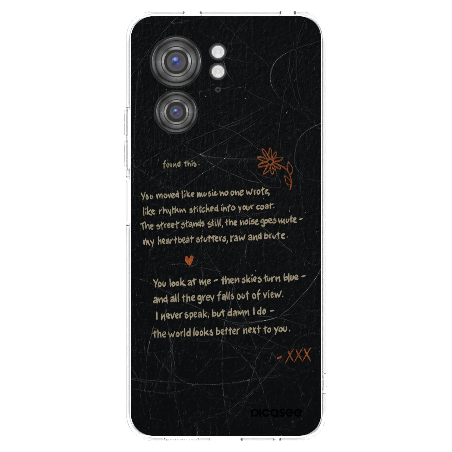 Picasee silikonový průhledný obal pro Motorola Edge 40 - POET