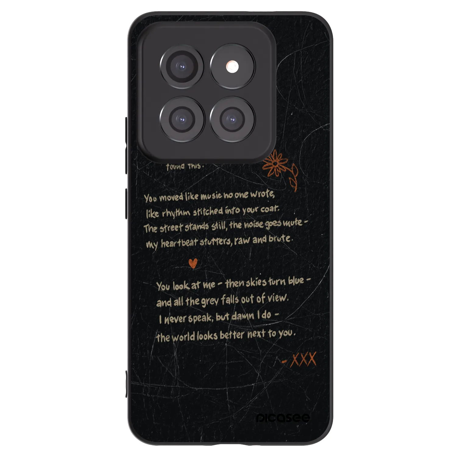 Picasee silikonový černý obal pro Xiaomi 14 Pro - POET