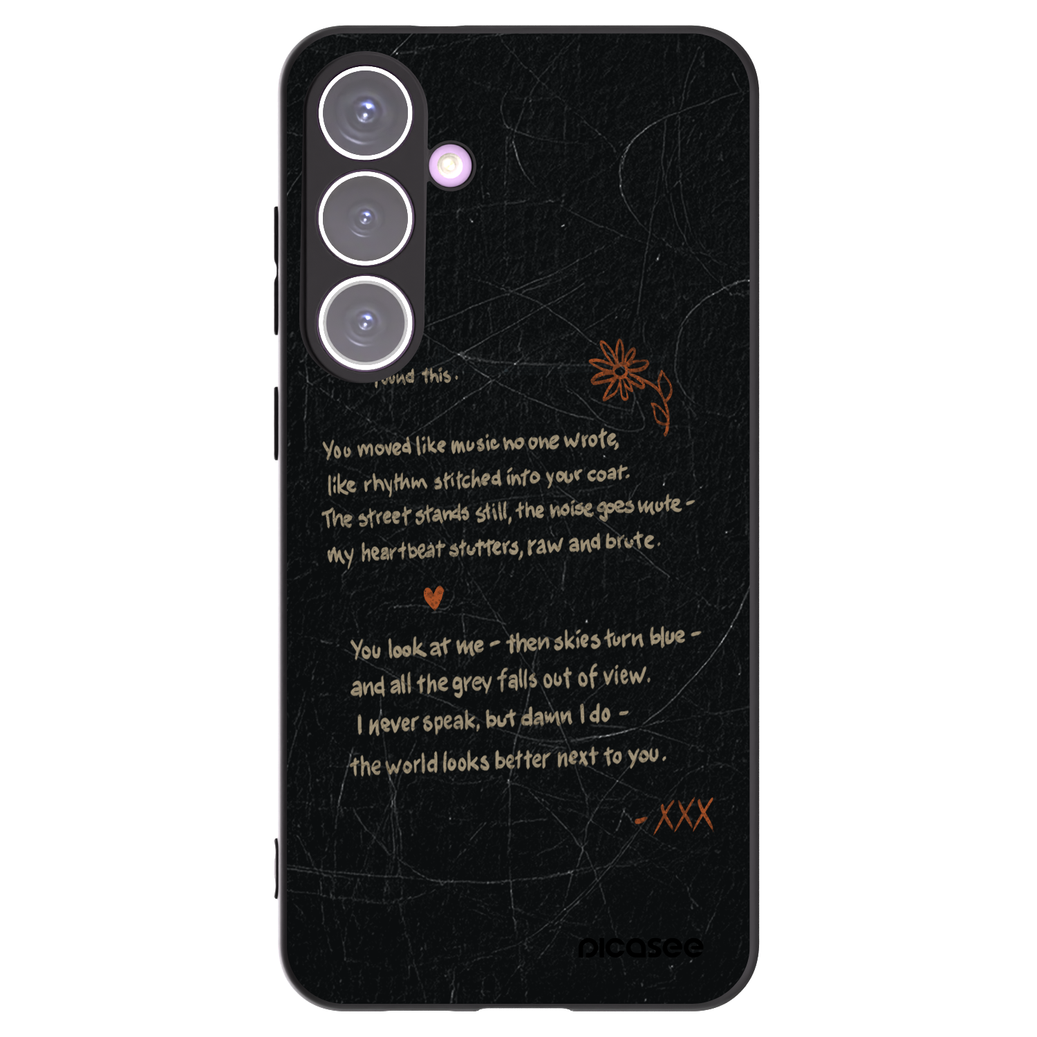 Picasee silikonový černý obal pro Samsung Galaxy S24+ S926B 5G - POET