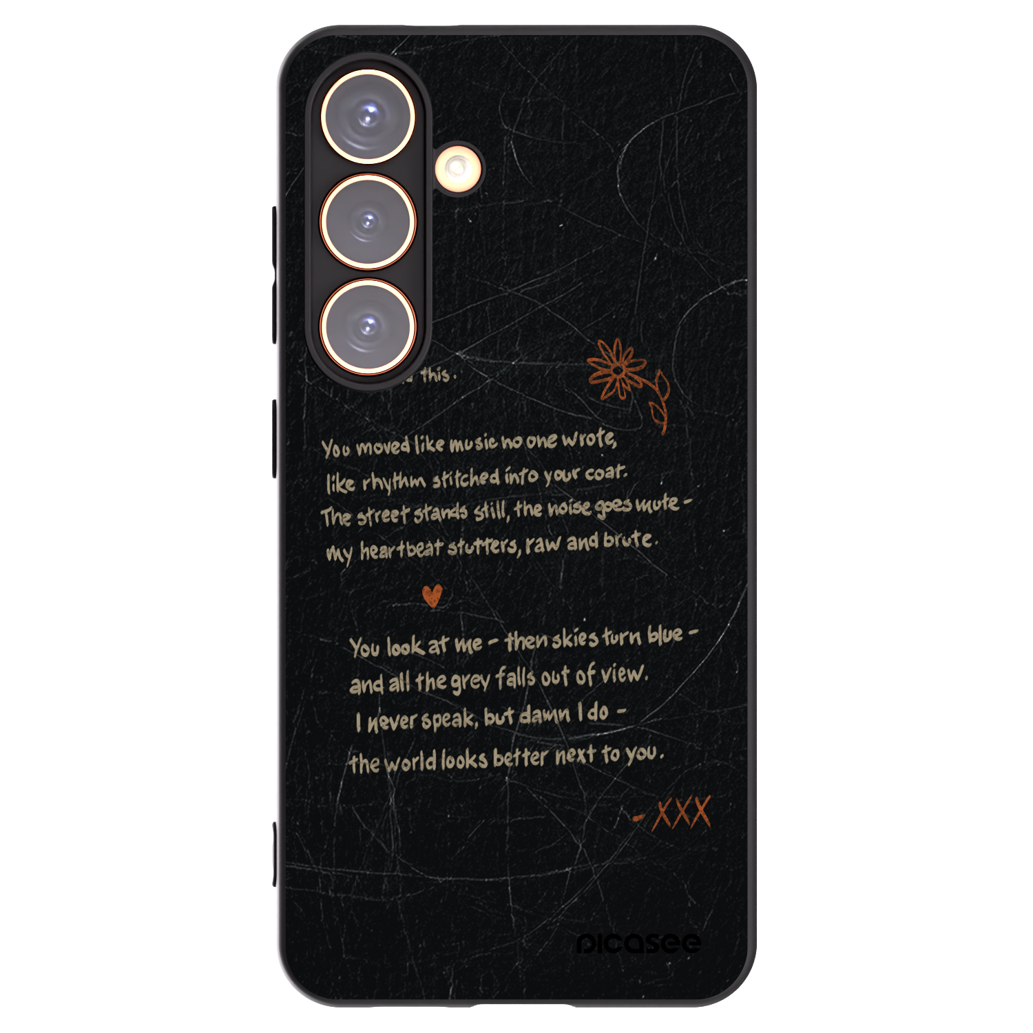 Picasee silikonový černý obal pro Samsung Galaxy S24 S921B 5G - POET