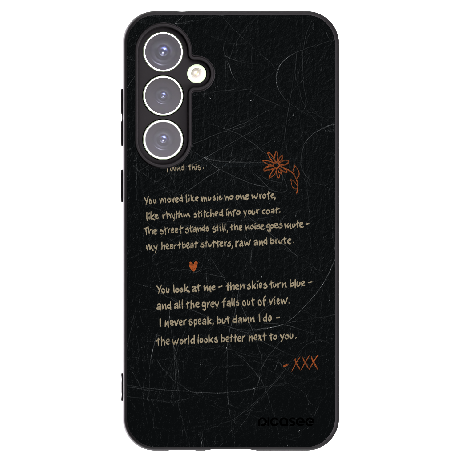 Picasee silikonový černý obal pro Samsung Galaxy S23 FE S711B - POET