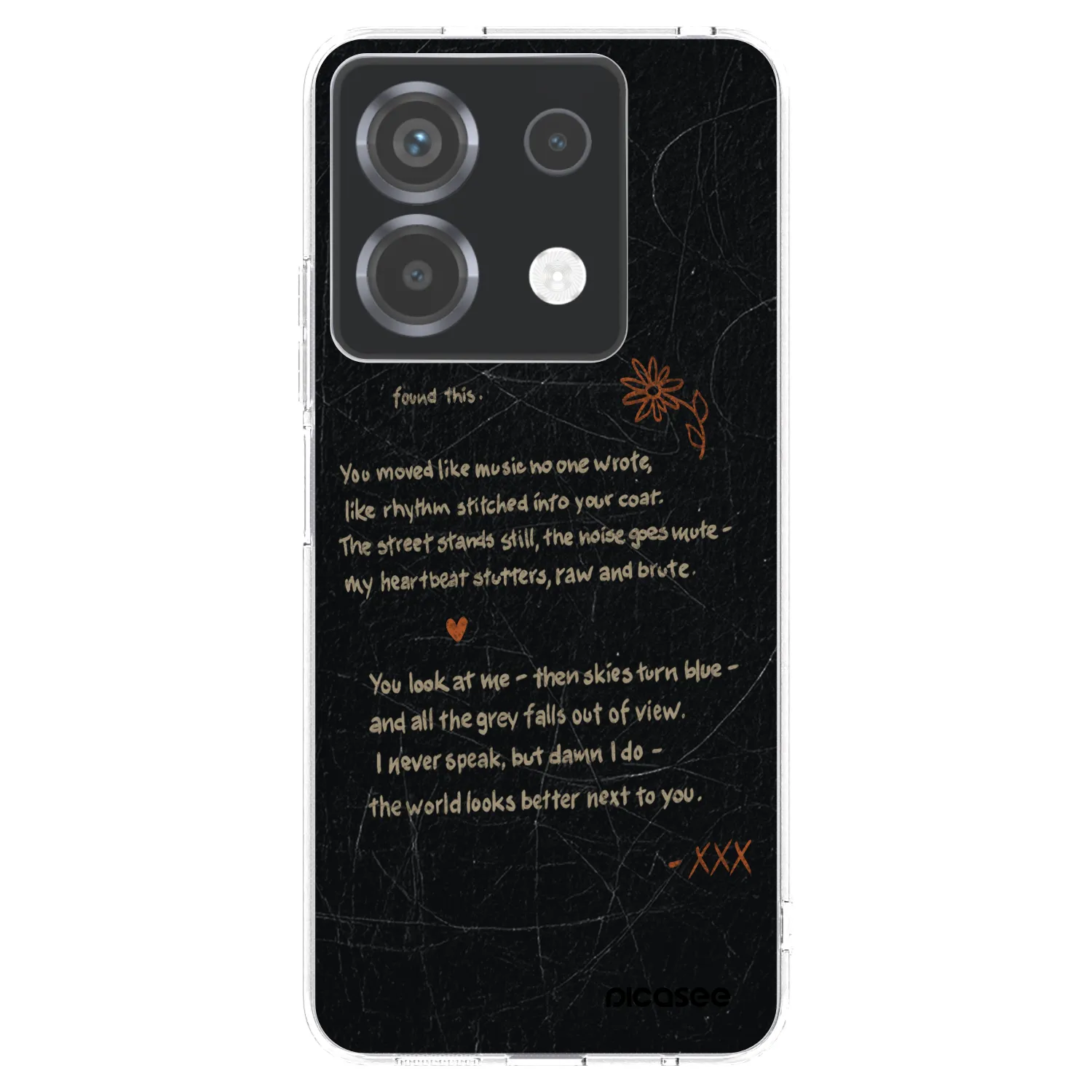 Picasee silikonový průhledný obal pro Xiaomi Poco X6 - POET
