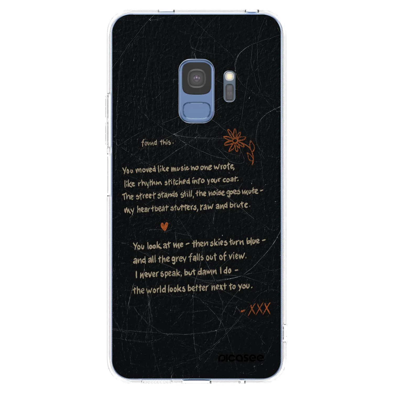 Picasee silikonový průhledný obal pro Samsung Galaxy S9 G960F - POET
