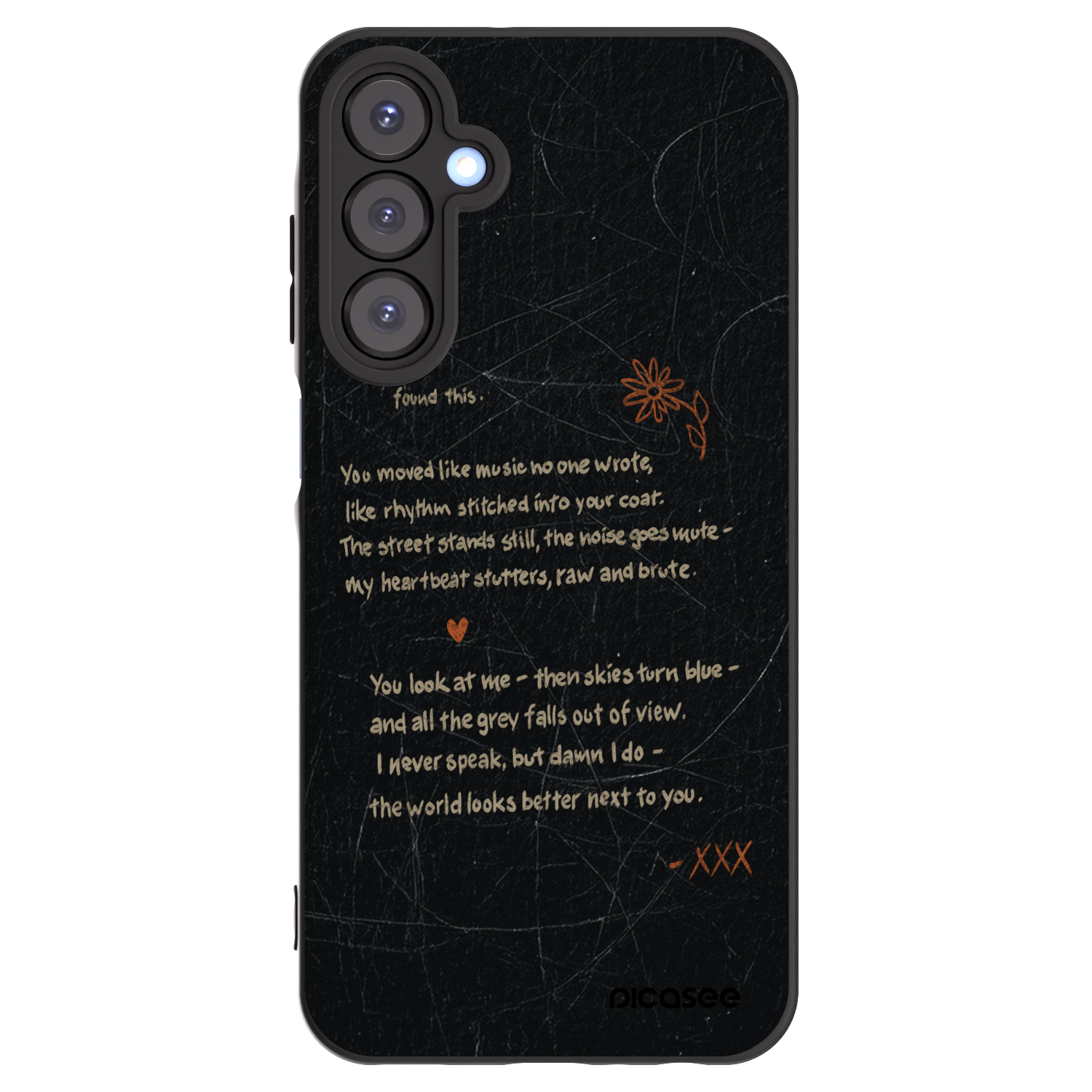 Picasee silikonový černý obal pro Samsung Galaxy A25 A256B 5G - POET