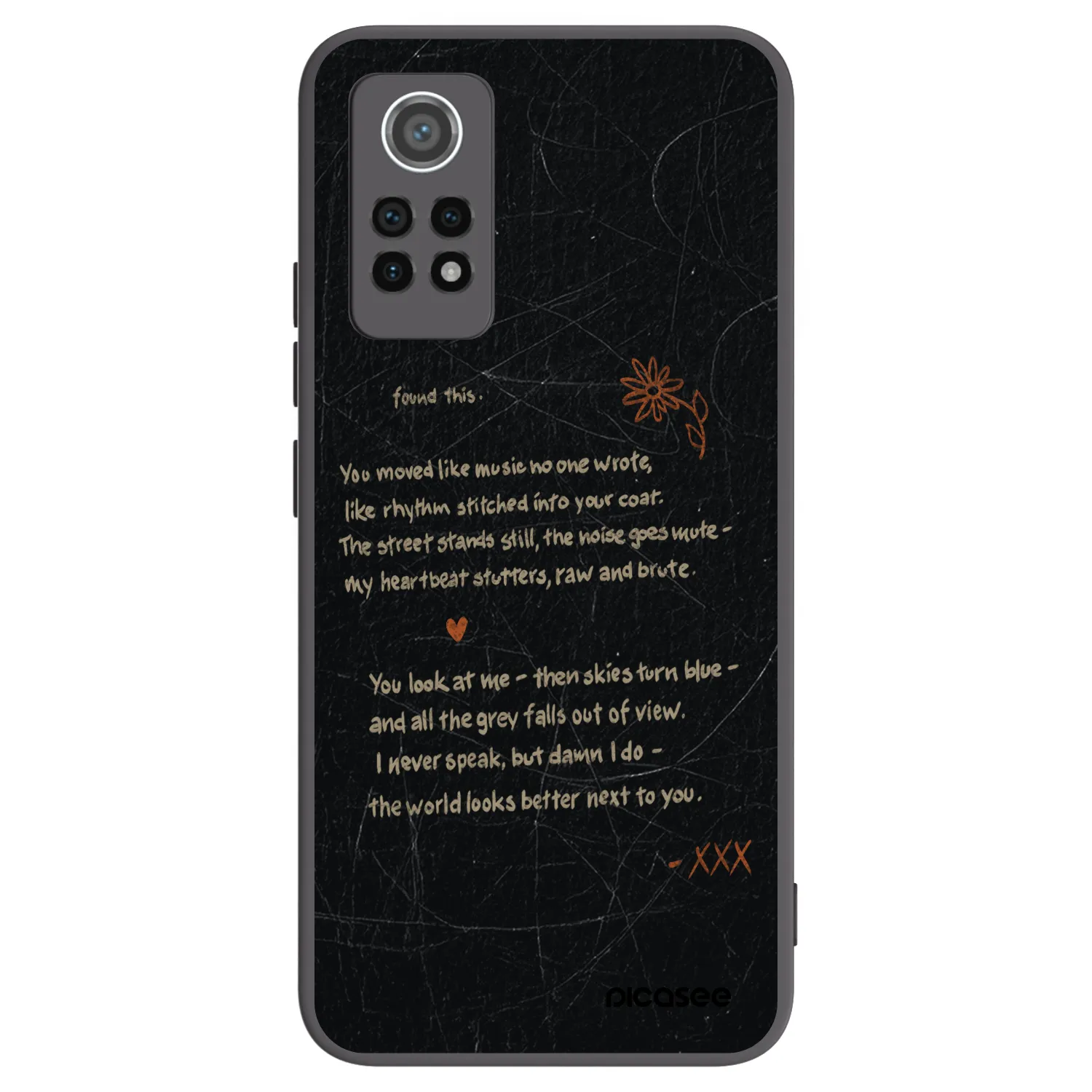 Picasee silikonový černý obal pro Xiaomi Redmi Note 12 Pro 4G - POET