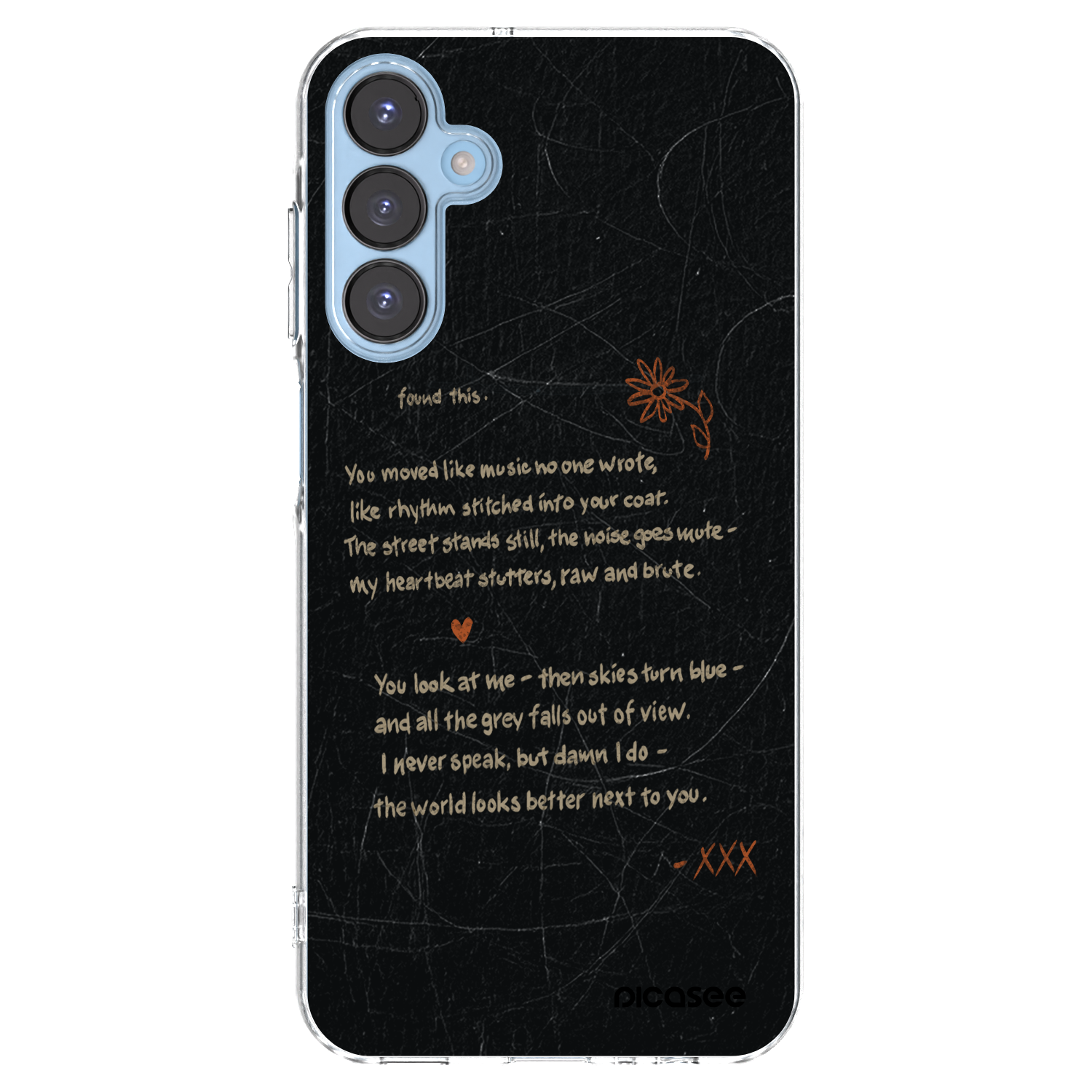 Picasee silikonový průhledný obal pro Samsung Galaxy A15 A156B 5G - POET