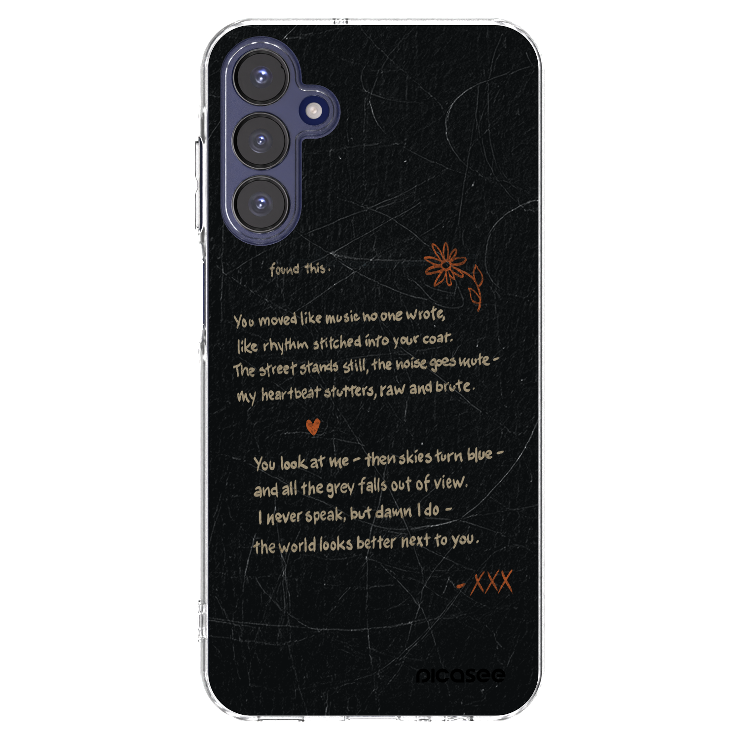 Picasee silikonový průhledný obal pro Samsung Galaxy A15 A155F 4G - POET