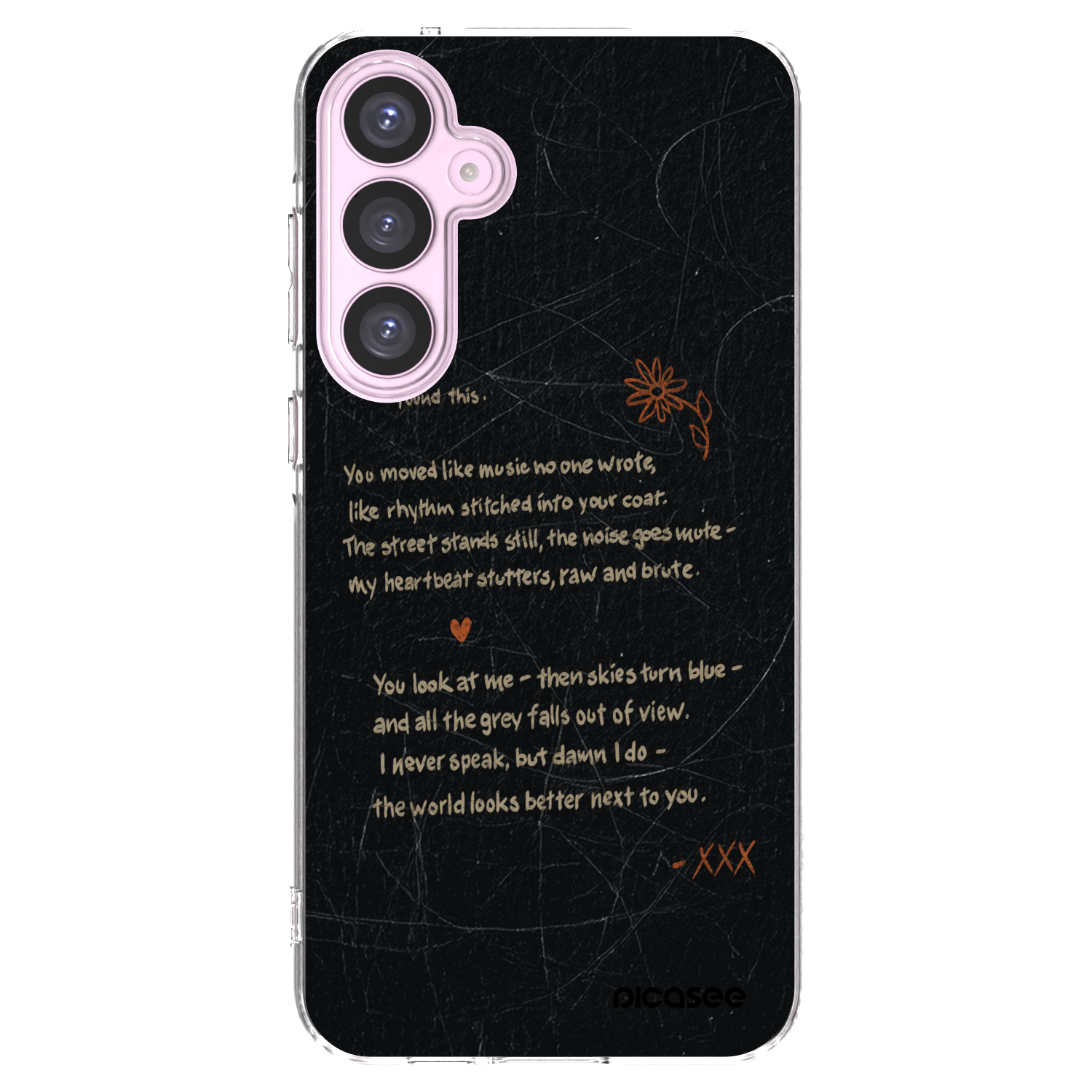 Picasee silikonový průhledný obal pro Samsung Galaxy A55 5G A556B - POET