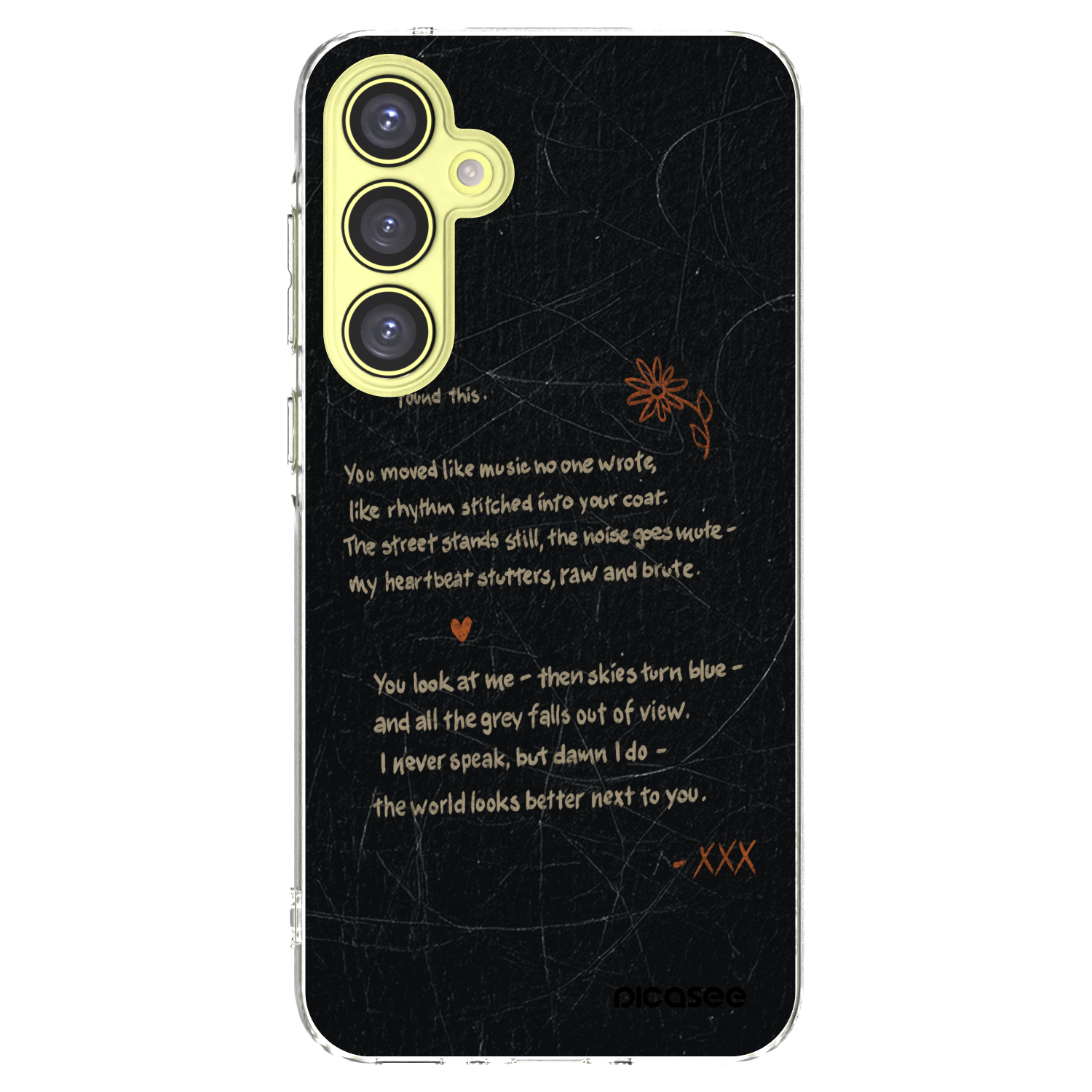 Picasee silikonový průhledný obal pro Samsung Galaxy A35 5G A356B - POET