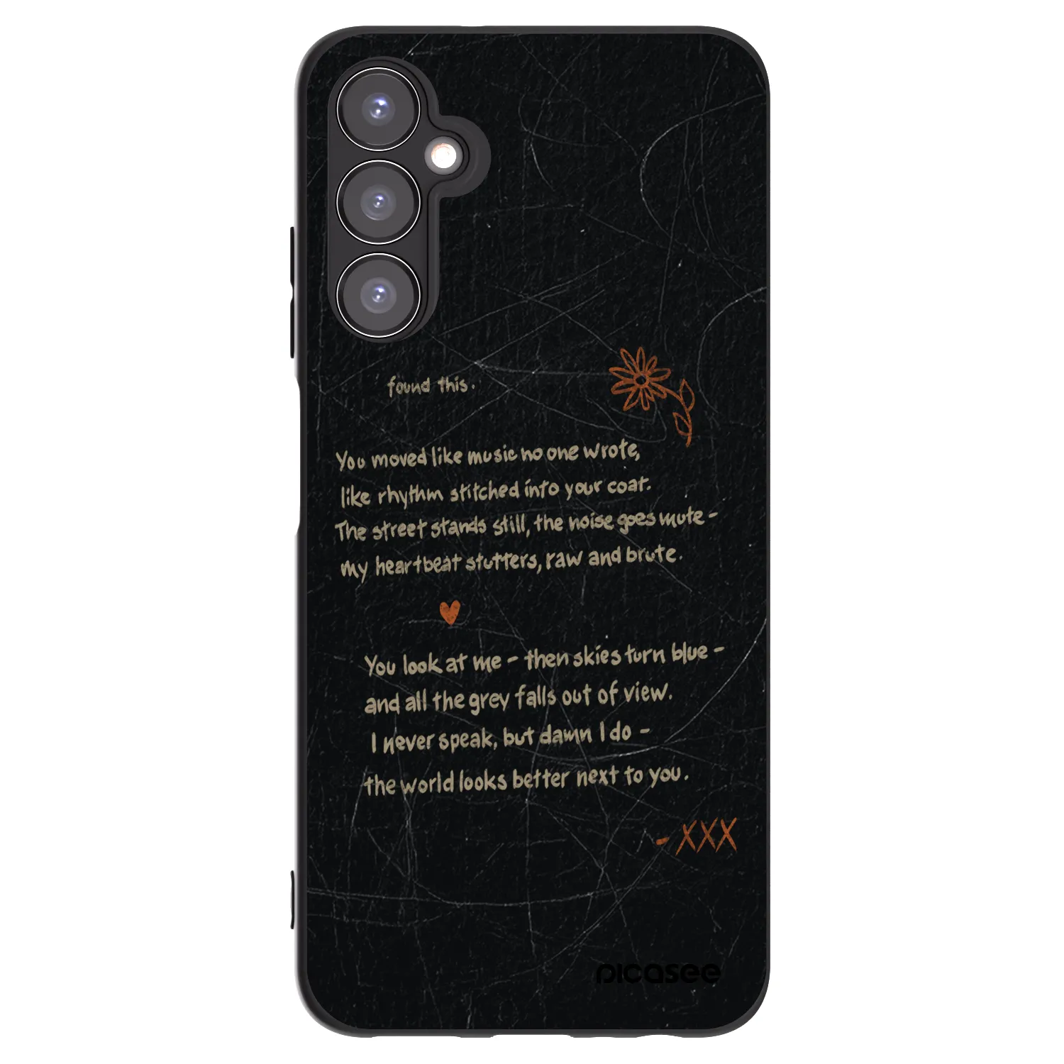 Picasee silikonový černý obal pro Samsung Galaxy A05s A057G - POET