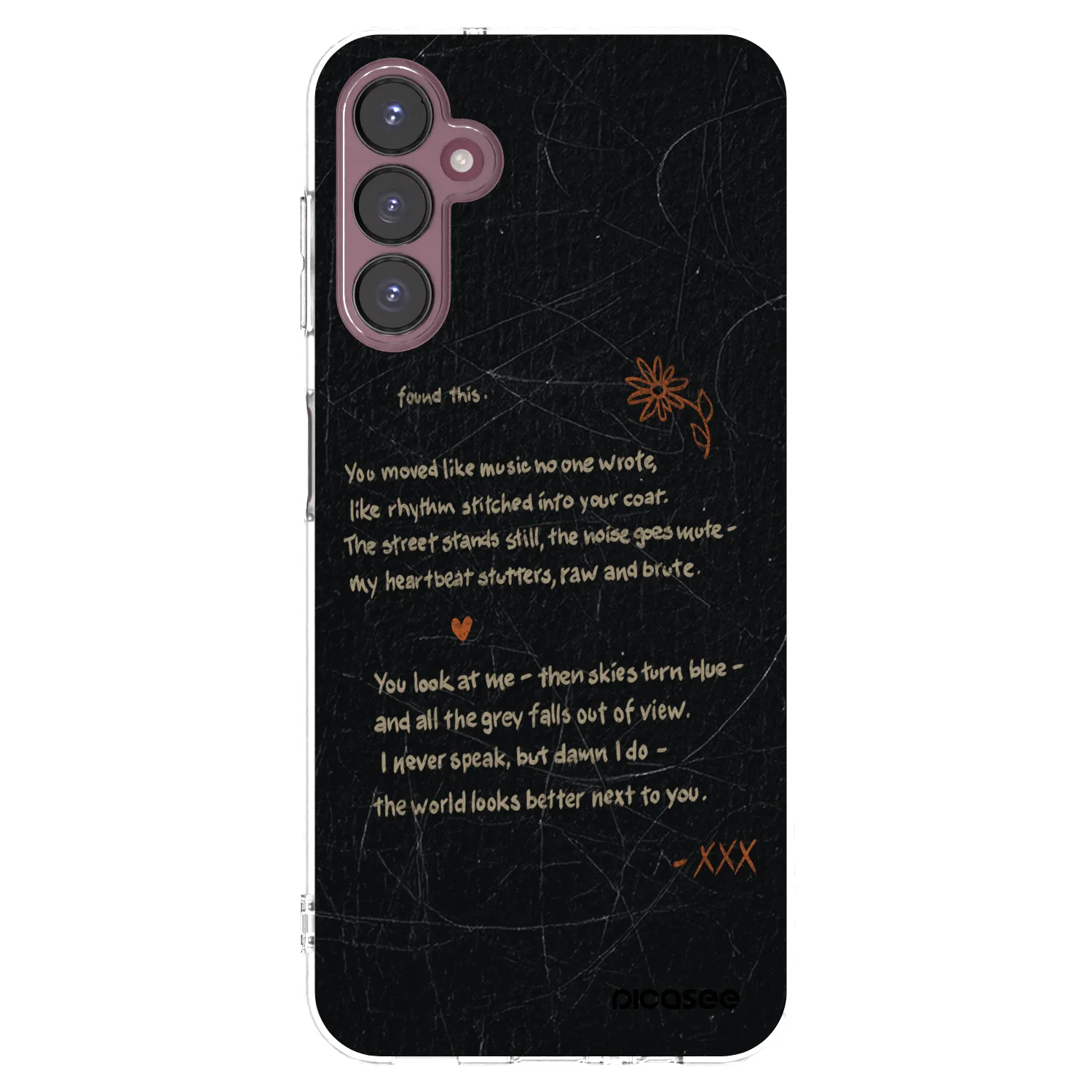 Picasee silikonový průhledný obal pro Samsung Galaxy A05s A057G - POET