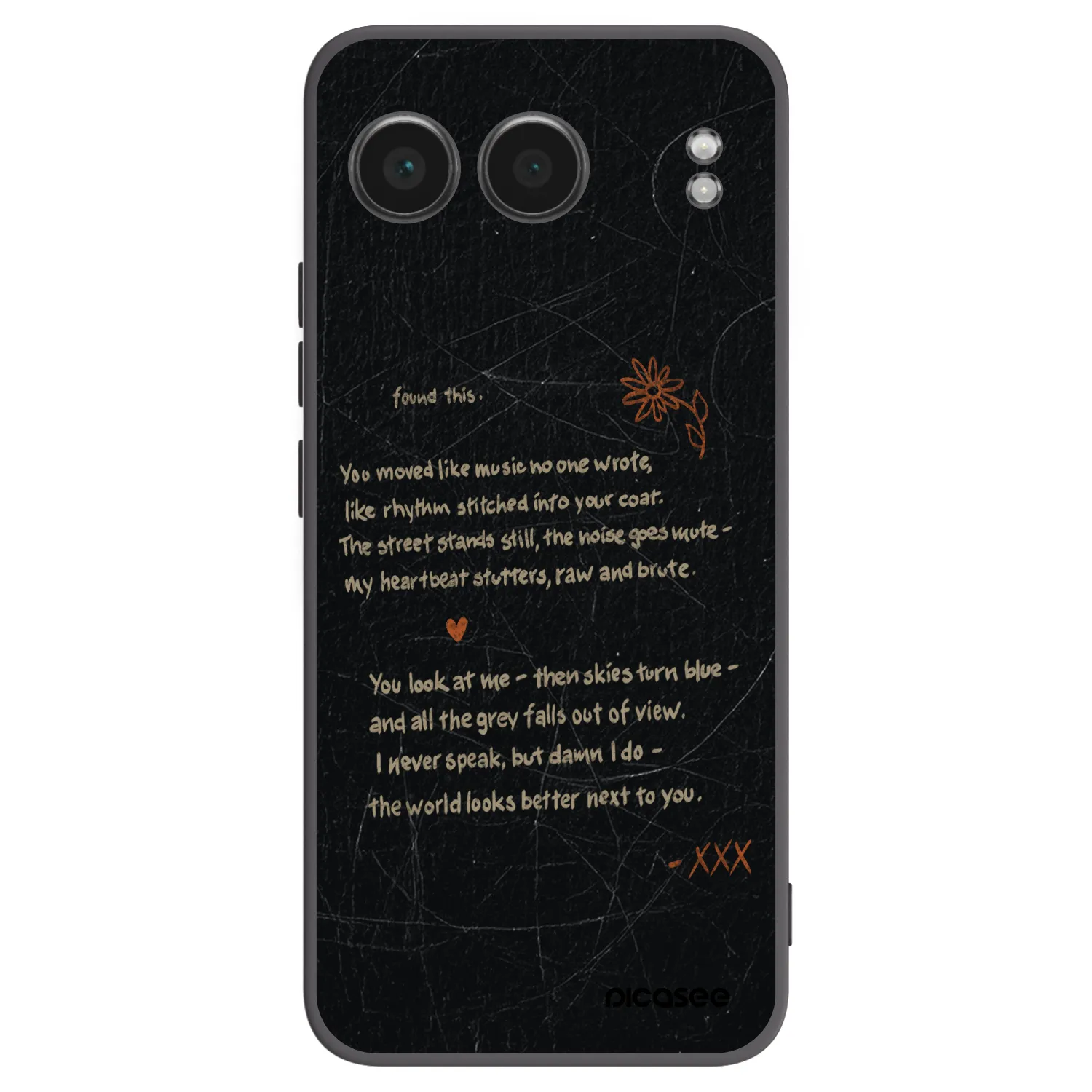 Picasee silikonový černý obal pro OnePlus Nord 4 - POET