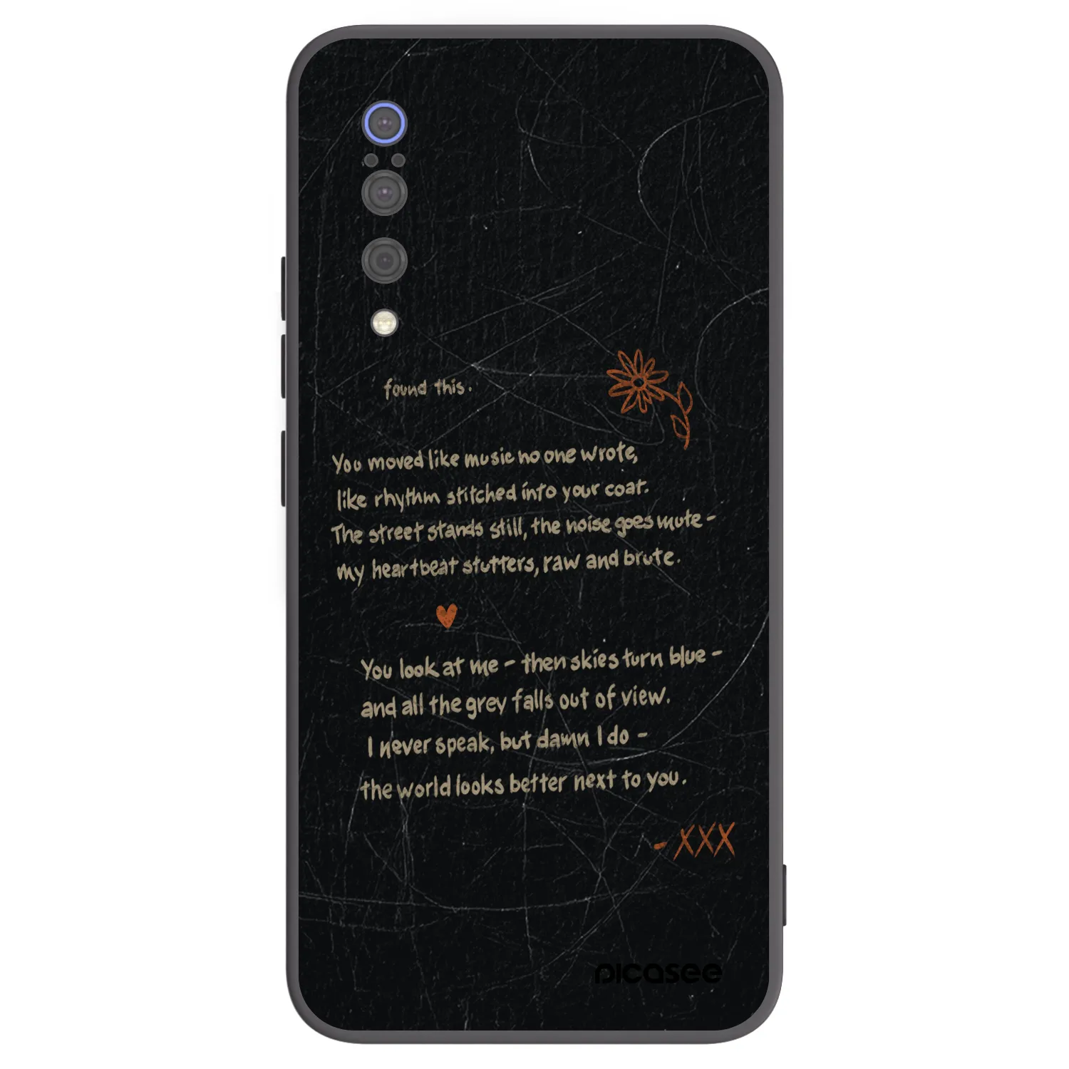 Picasee silikonový černý obal pro Xiaomi Mi 9 - POET