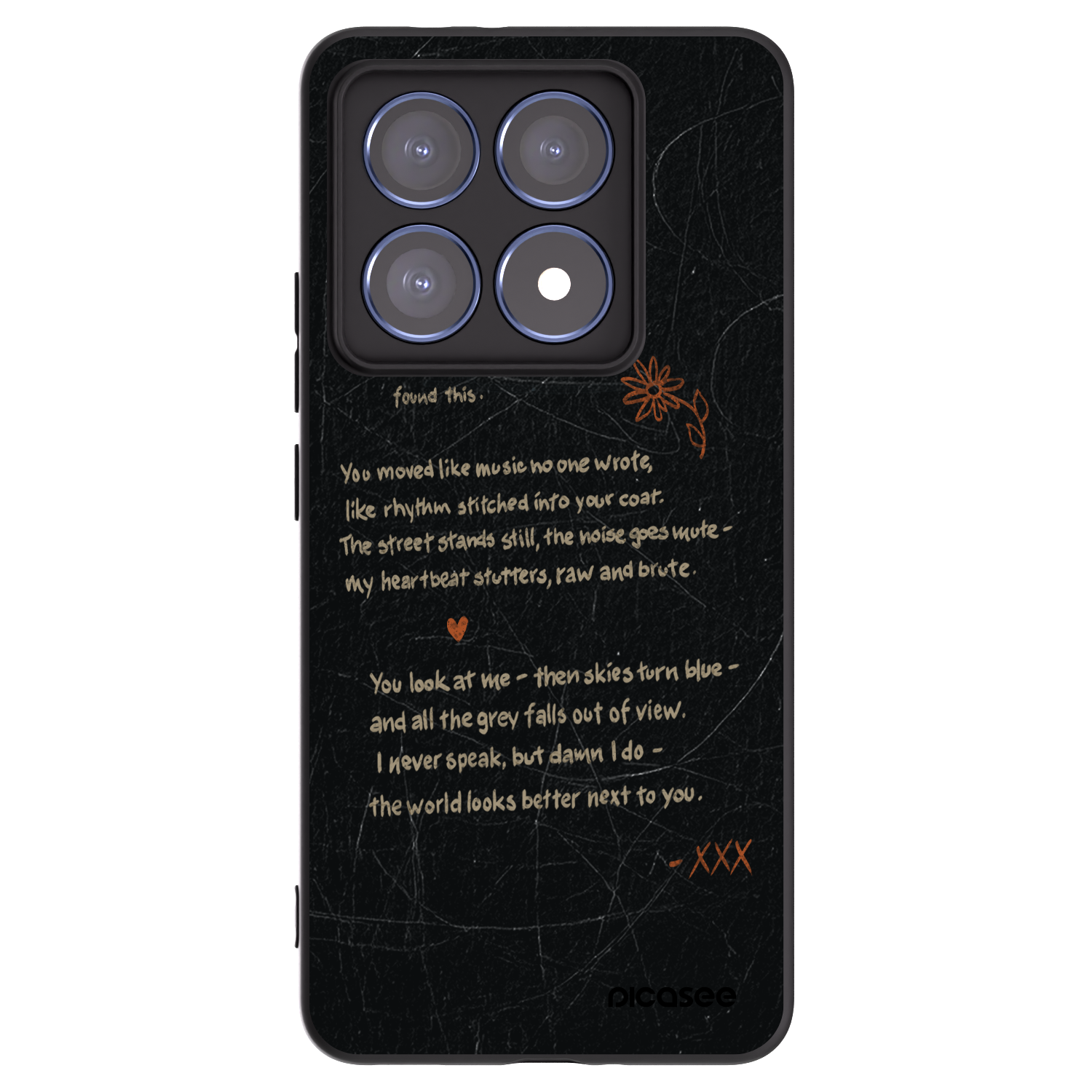 Picasee silikonový černý obal pro Xiaomi 14T Pro - POET