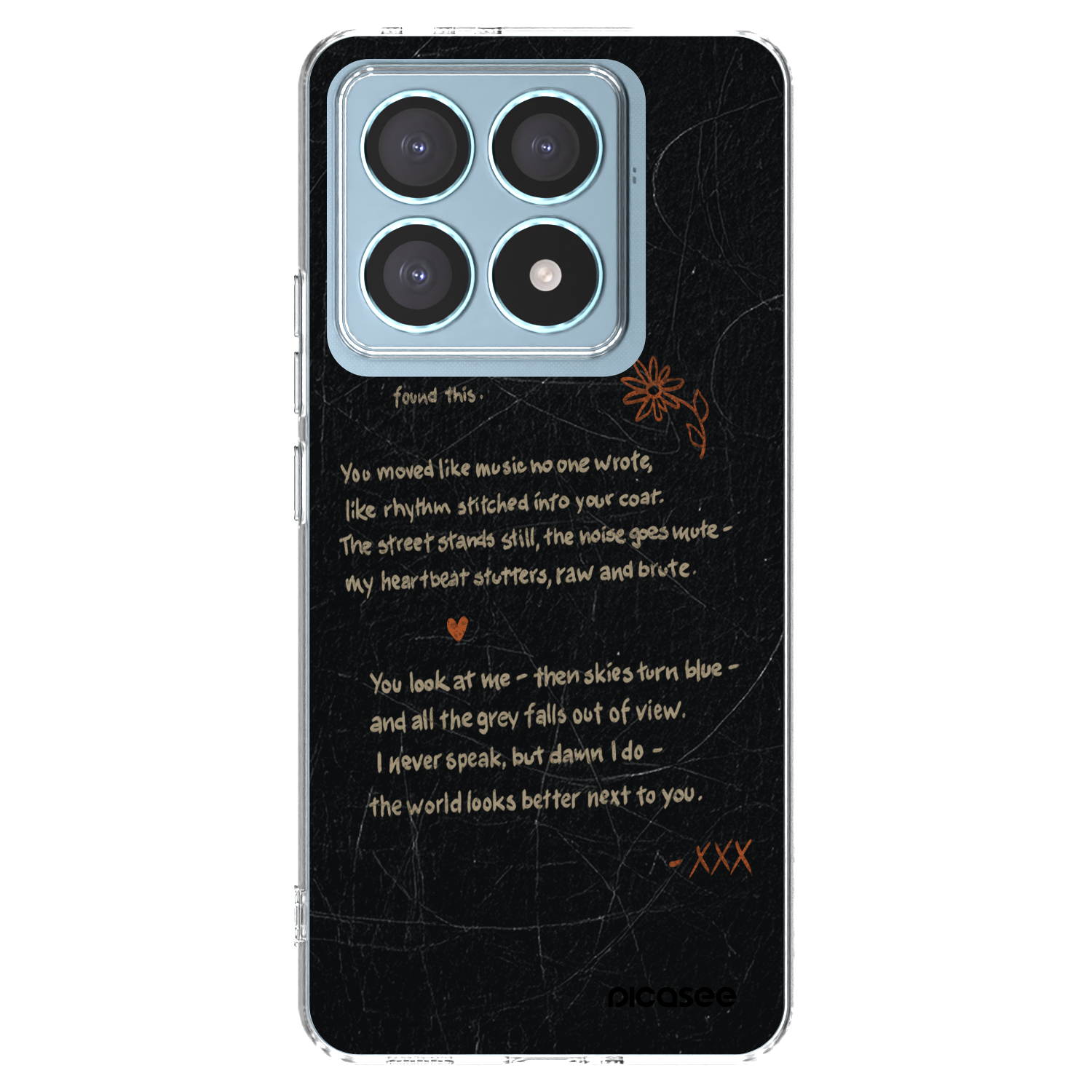 Picasee silikonový průhledný obal pro Xiaomi 14T Pro - POET