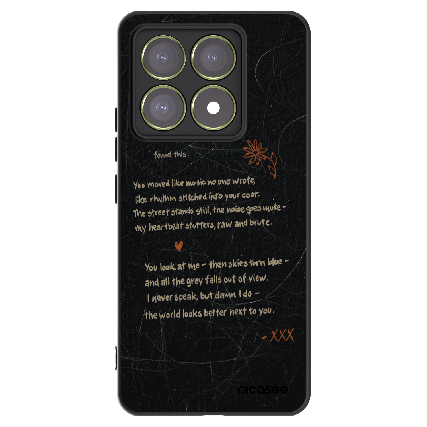 Picasee silikonový černý obal pro Xiaomi 14T - POET