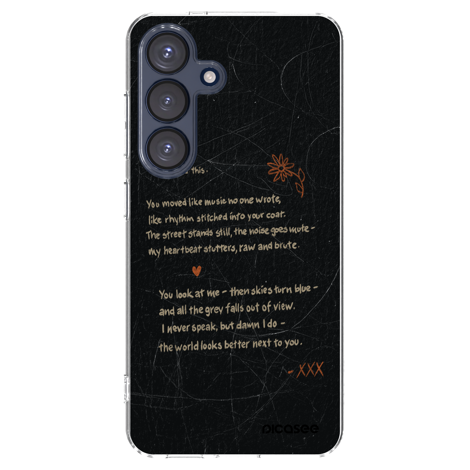 Picasee silikonový průhledný obal pro Samsung Galaxy S25 5G - POET