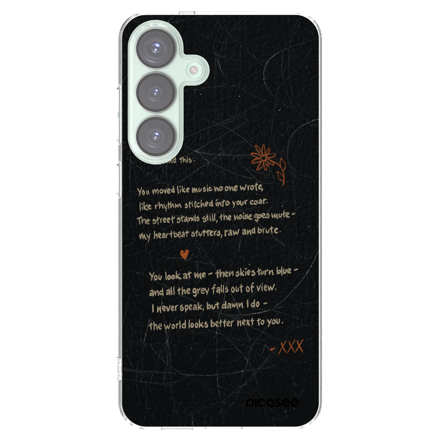 Picasee silikonový průhledný obal pro Samsung Galaxy S25+ 5G - POET