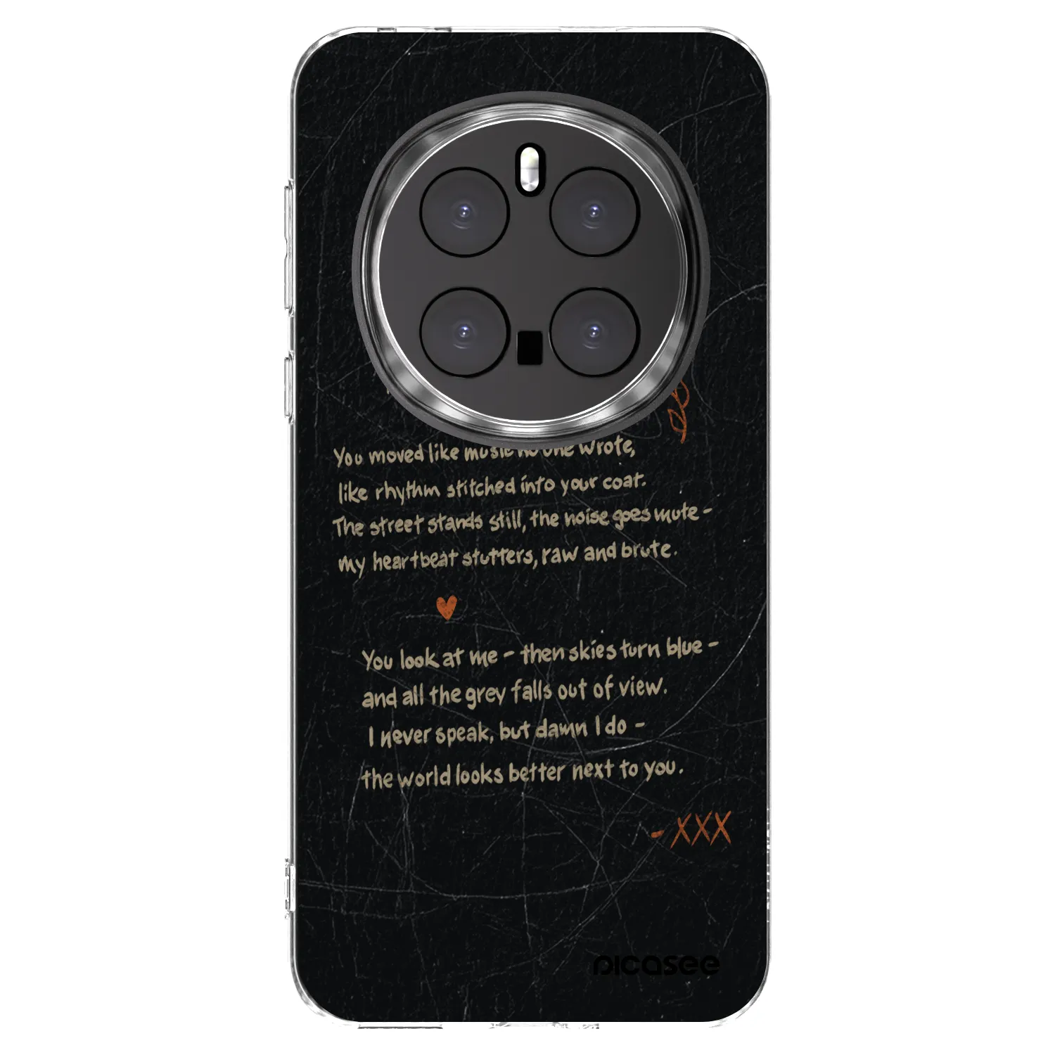 Picasee silikonový průhledný obal pro Honor Magic7 Pro 5G - POET