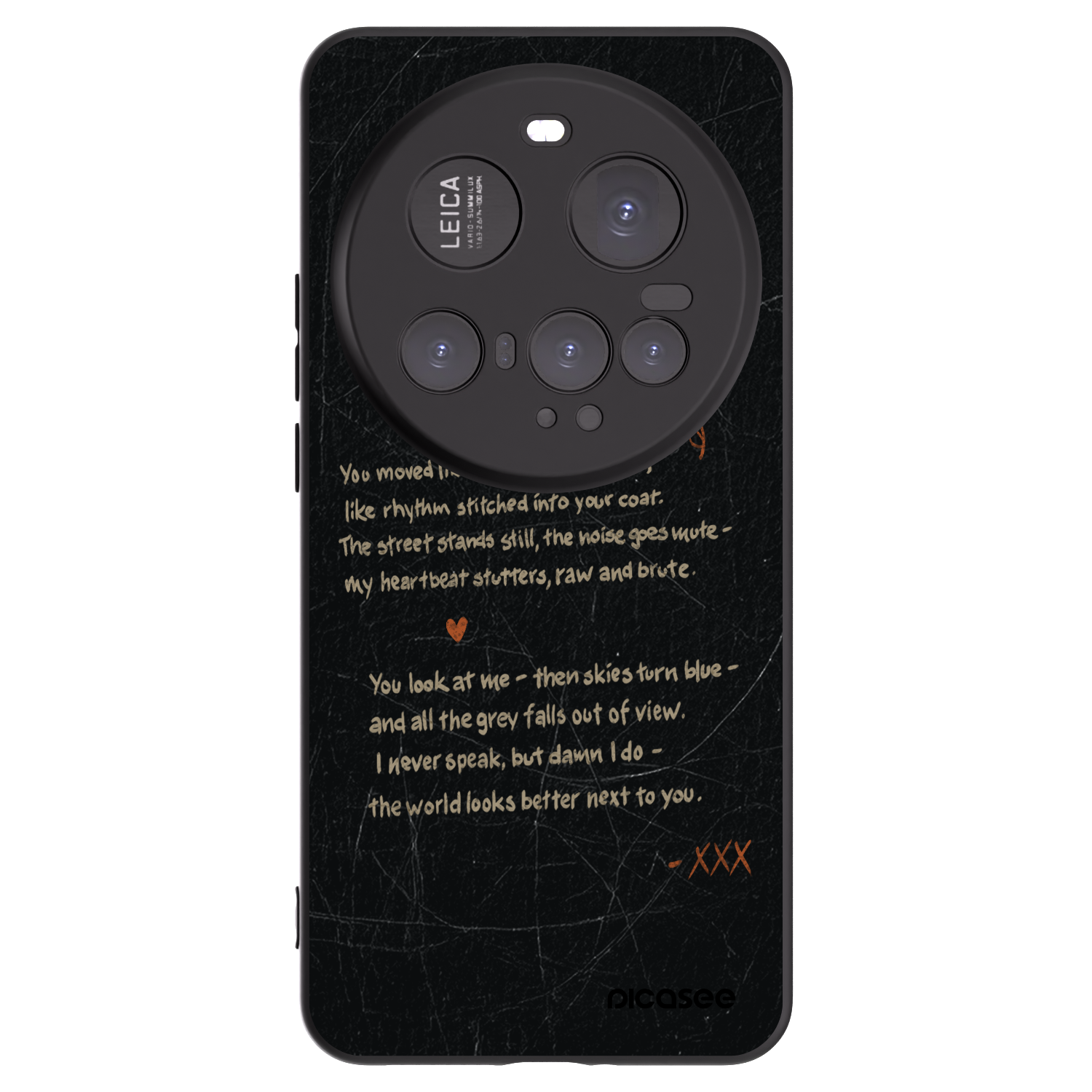Picasee silikonový černý obal pro Xiaomi 15 Ultra - POET