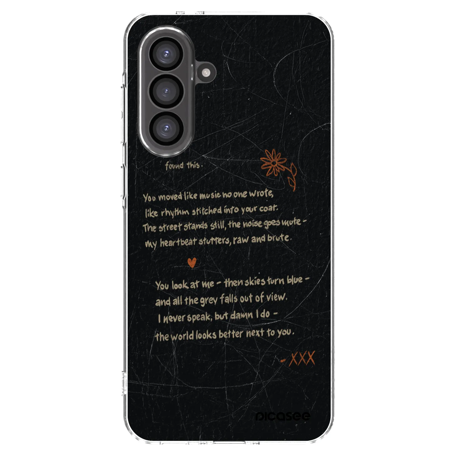 Picasee silikonový průhledný obal pro Samsung Galaxy A56 5G A566B - POET