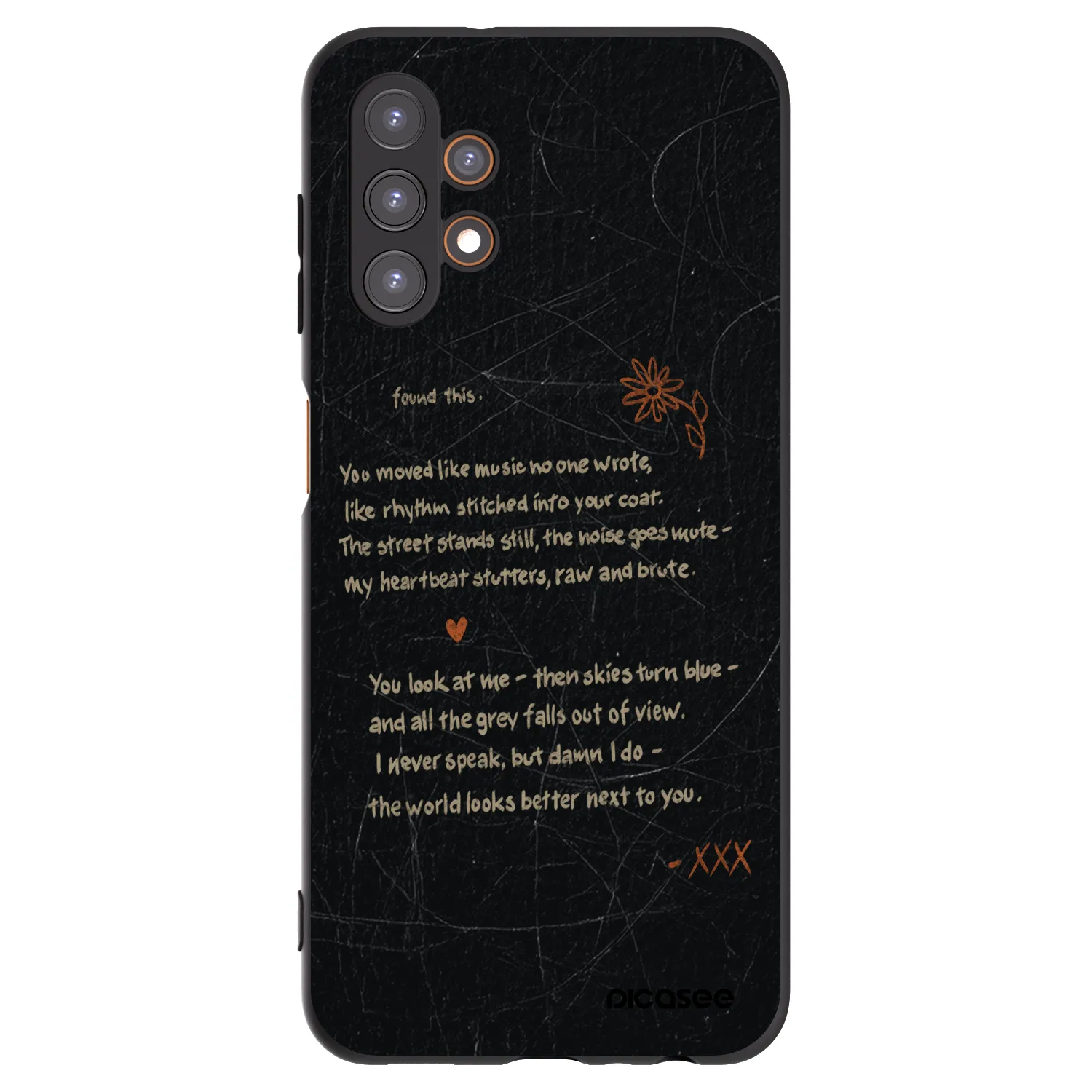Picasee silikonový černý obal pro Samsung Galaxy A13 5G - POET