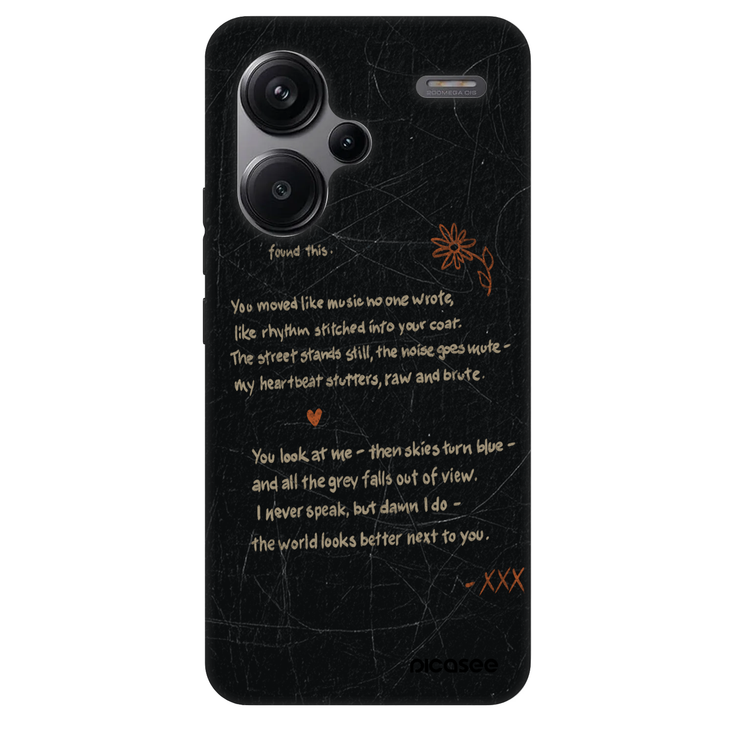 Picasee Fashion Case pro Xiaomi Redmi Note 13 Pro+ 5G - POET
