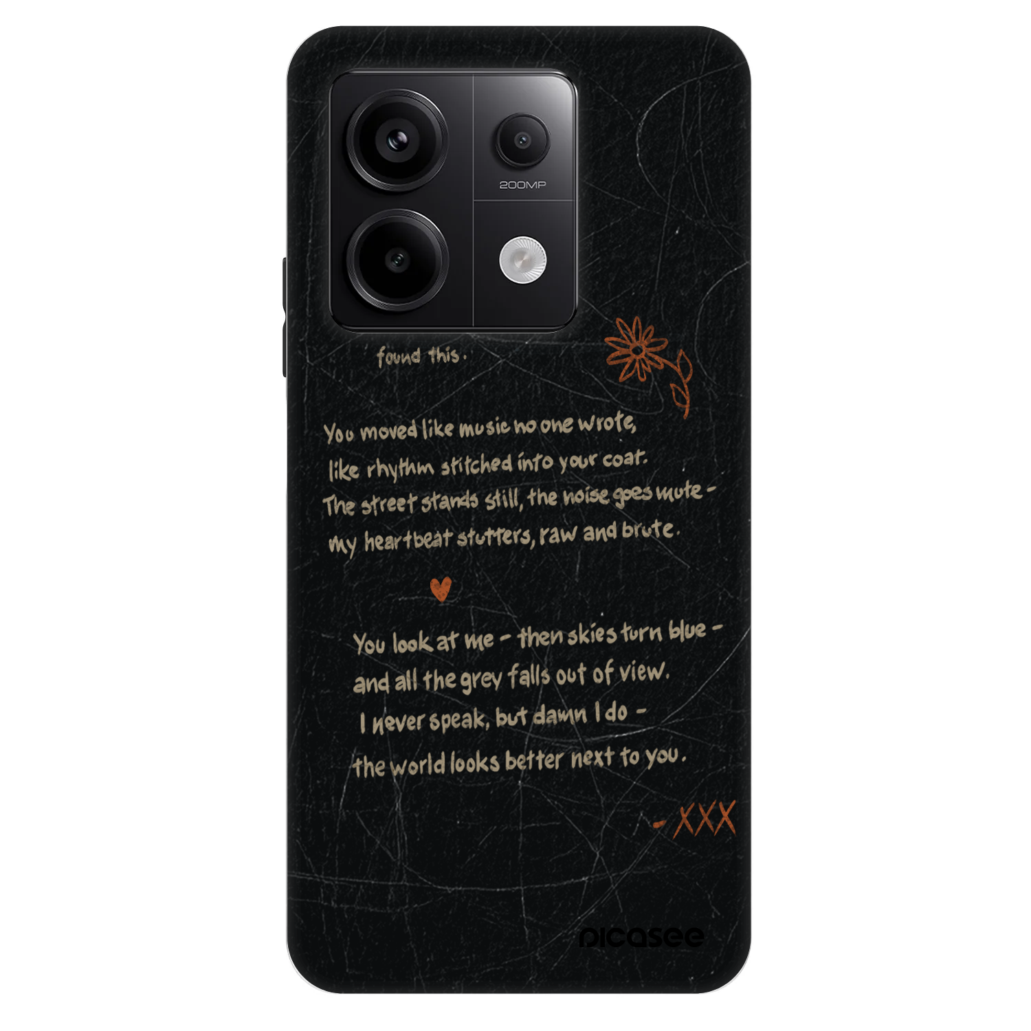 Picasee Fashion Case pro Xiaomi Redmi Note 13 Pro 5G - POET