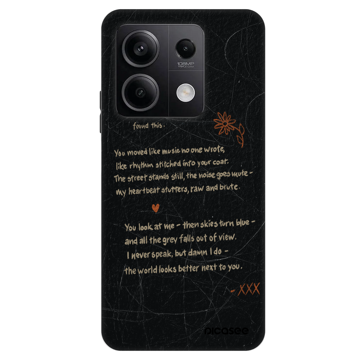 Picasee Fashion Case pro Xiaomi Redmi Note 13 5G - POET