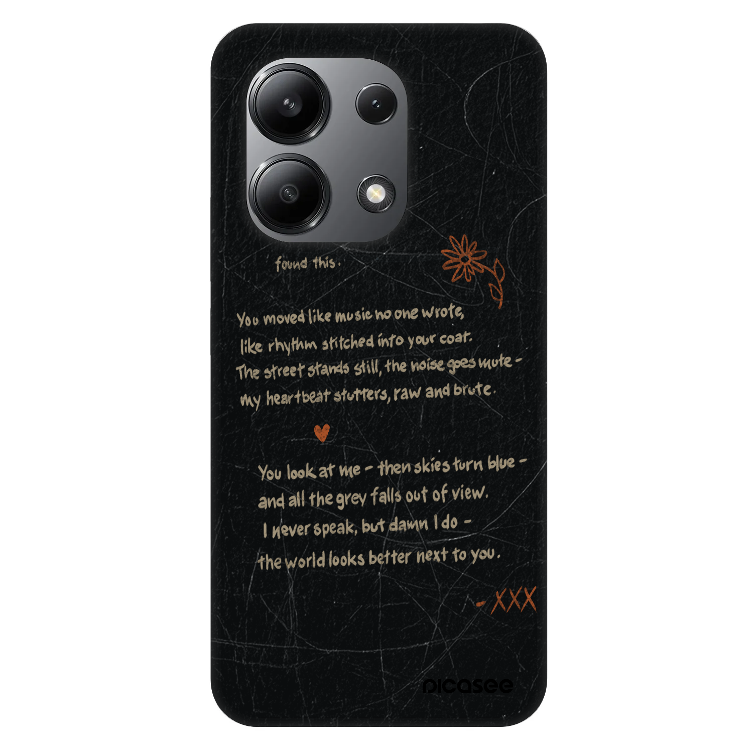 Picasee Fashion Case pro Xiaomi Redmi Note 13 4G - POET