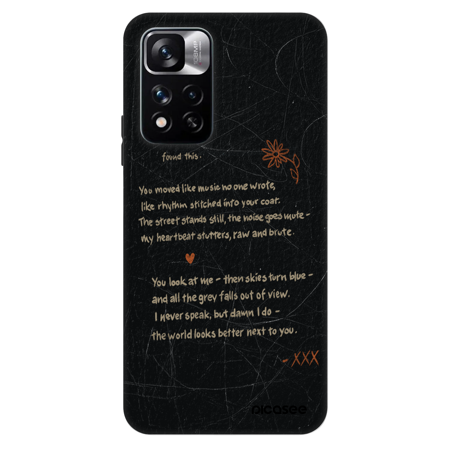 Picasee Fashion Case pro Xiaomi Redmi Note 11 Pro - POET