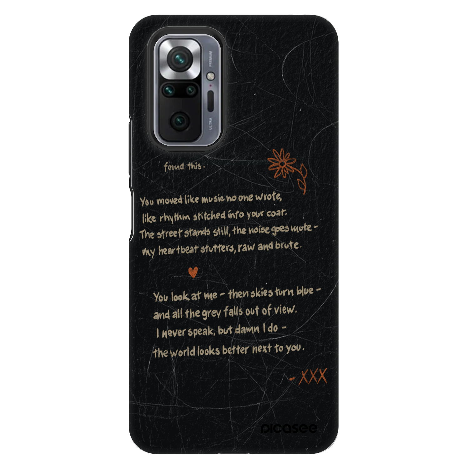Picasee Fashion Case pro Xiaomi Redmi Note 10 Pro - POET