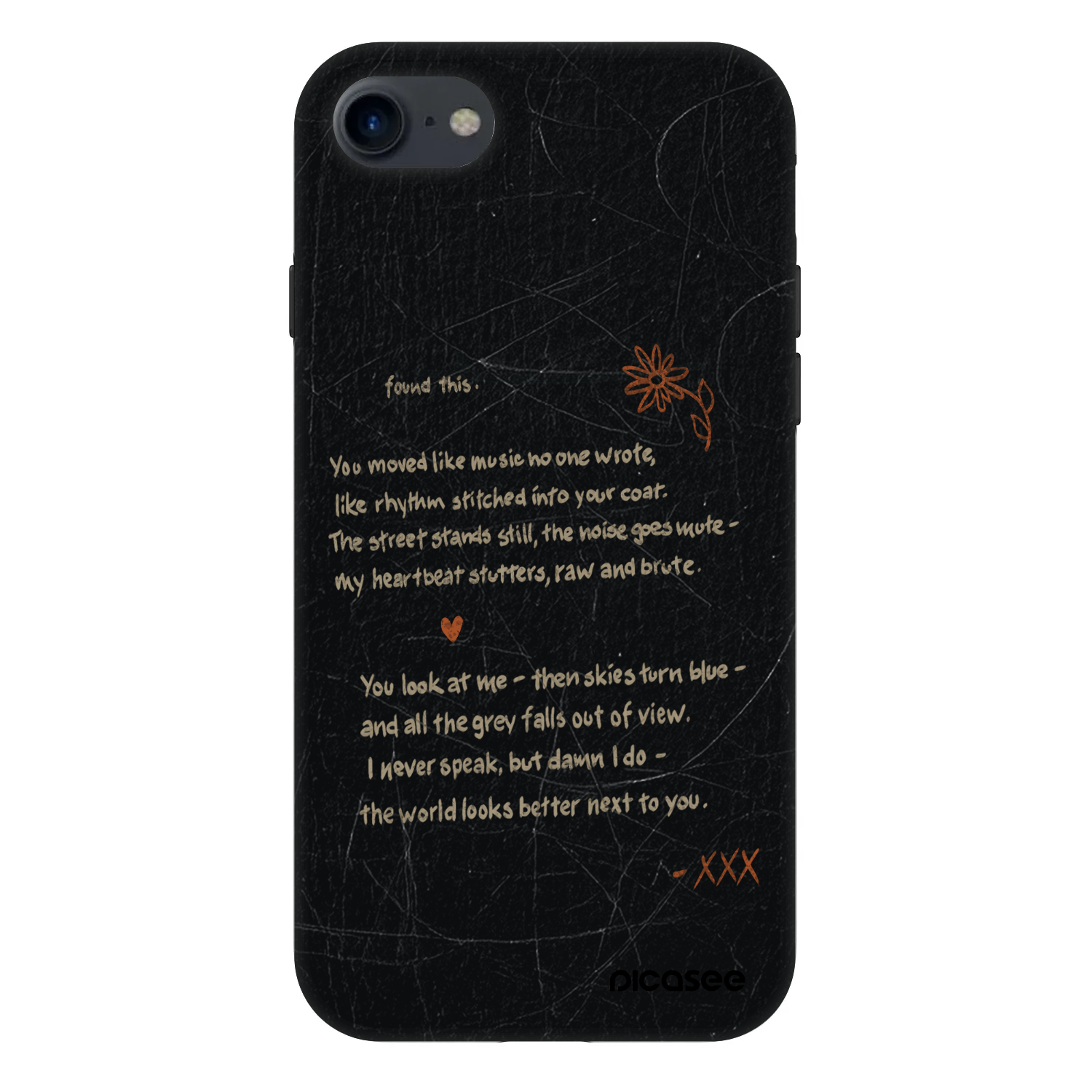 Picasee Fashion Case pro Apple iPhone SE 2020 - POET
