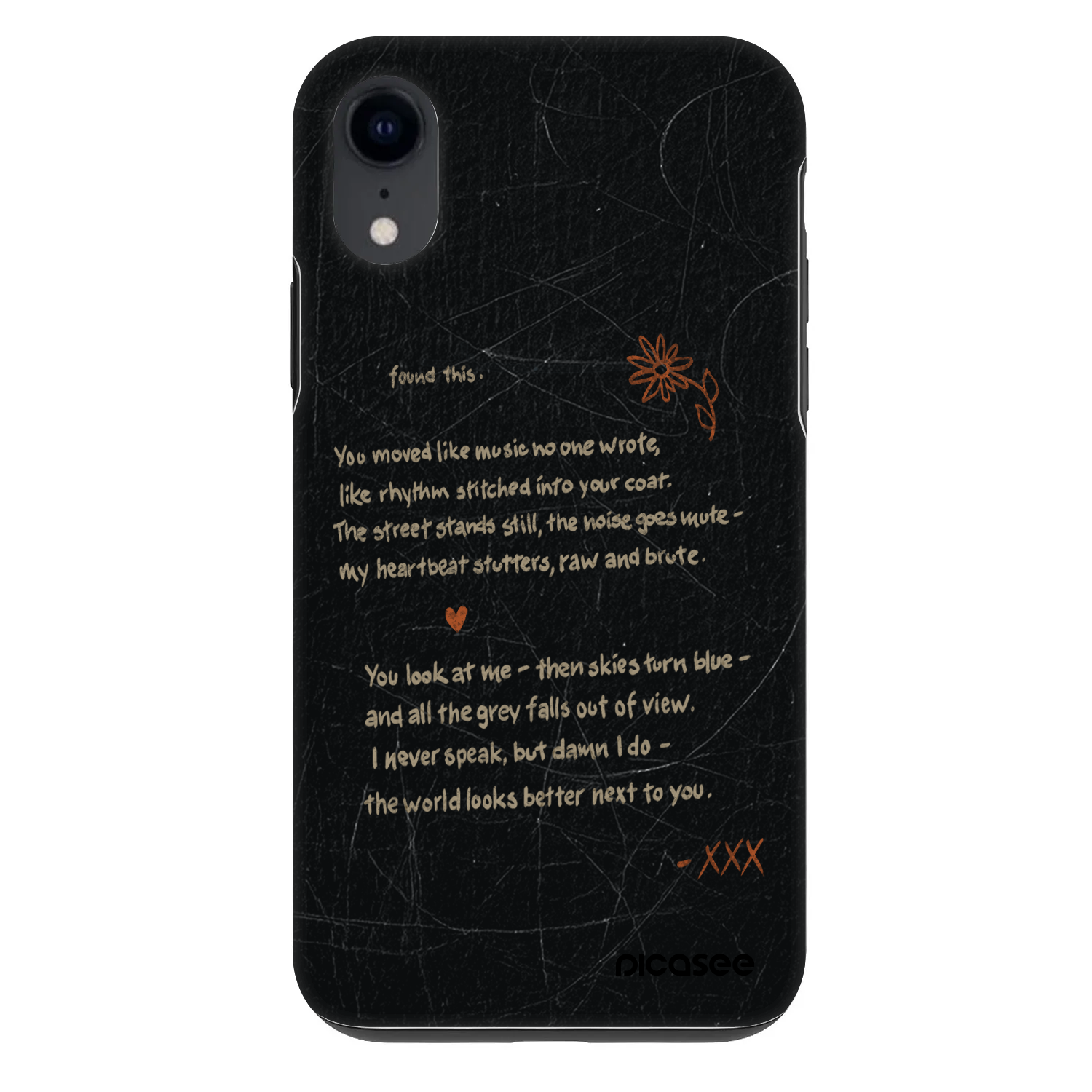 Picasee Fashion Case pro Apple iPhone XR - POET