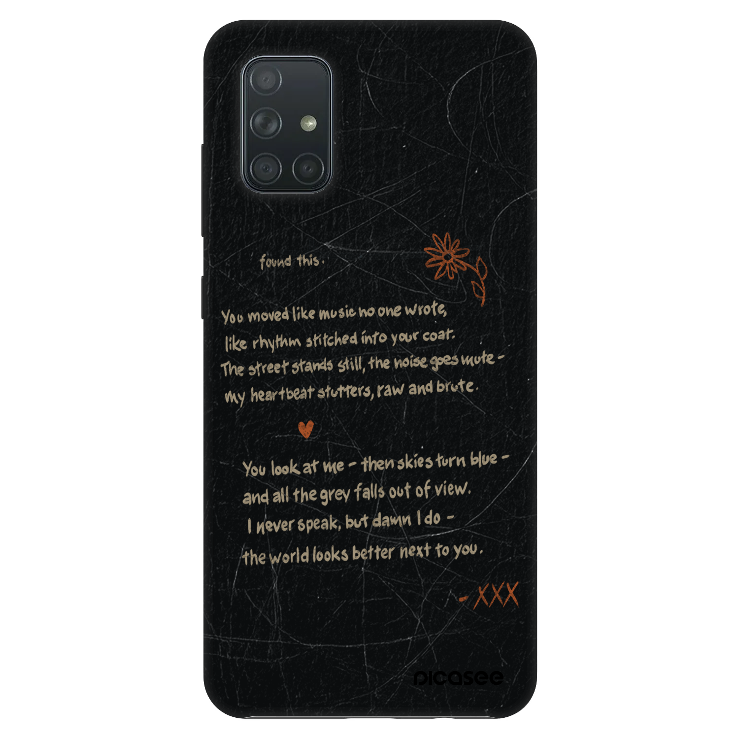 Picasee Fashion Case pro Samsung Galaxy A71 A715F - POET