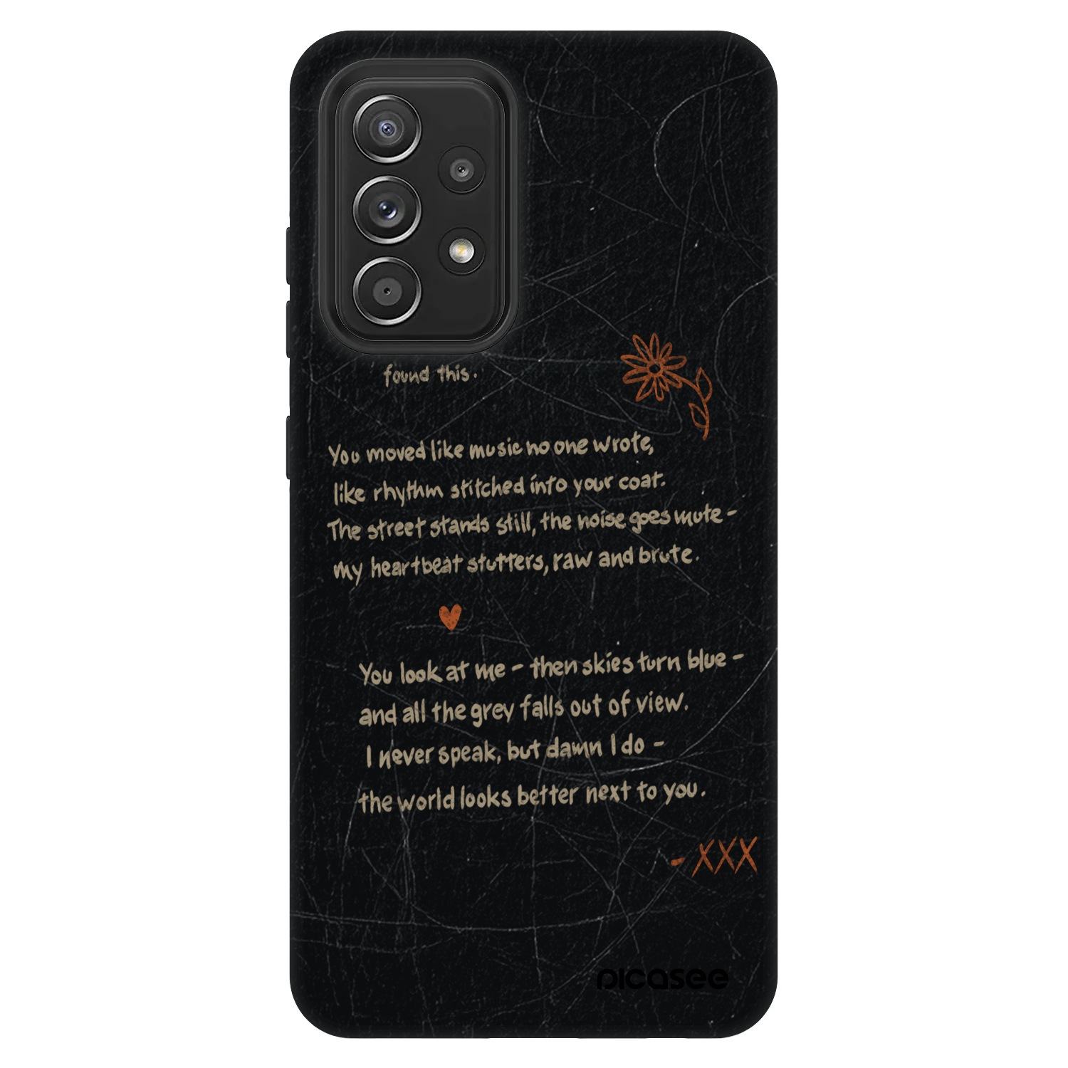 Picasee Fashion Case pro Samsung Galaxy A52 5G A525F - POET