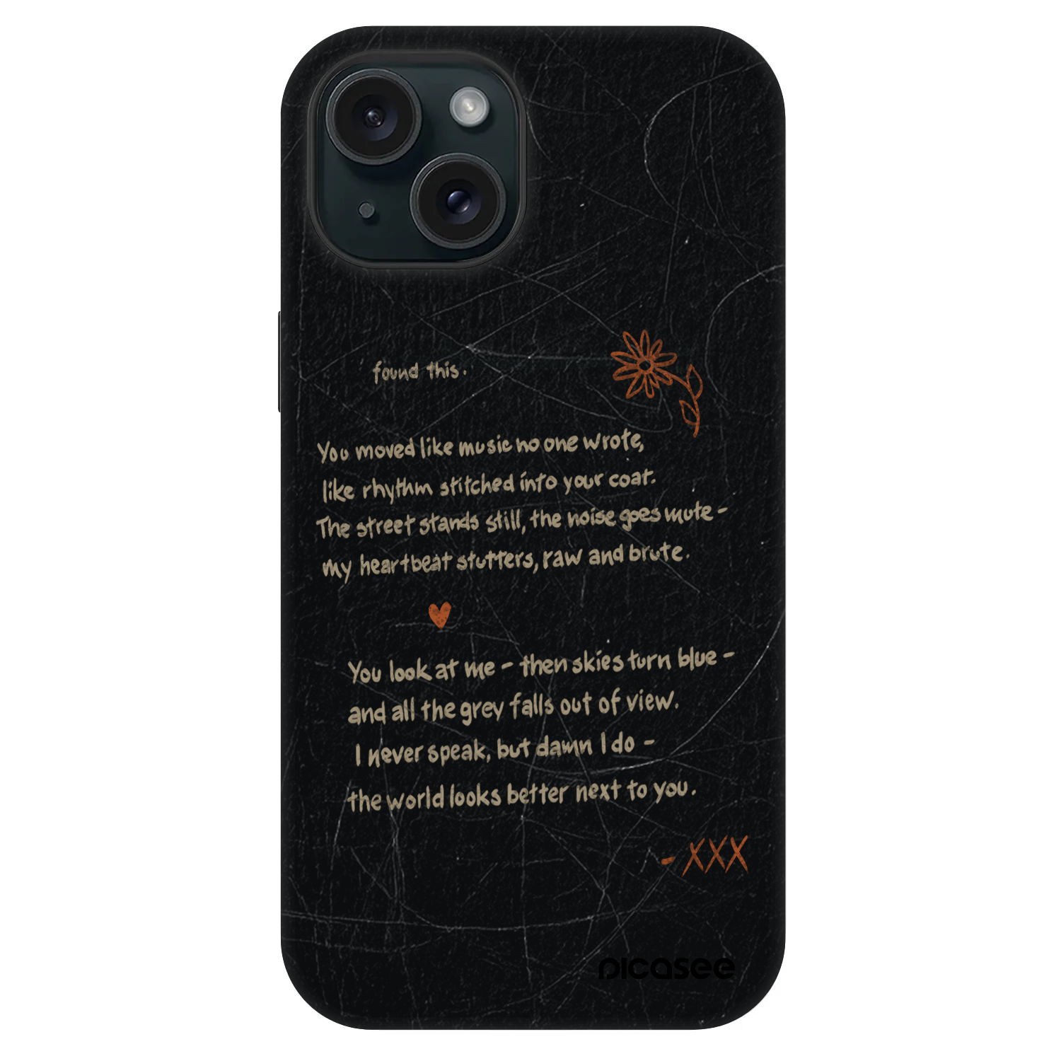 Picasee Fashion Case MagSafe Apple iPhone 15 - POET