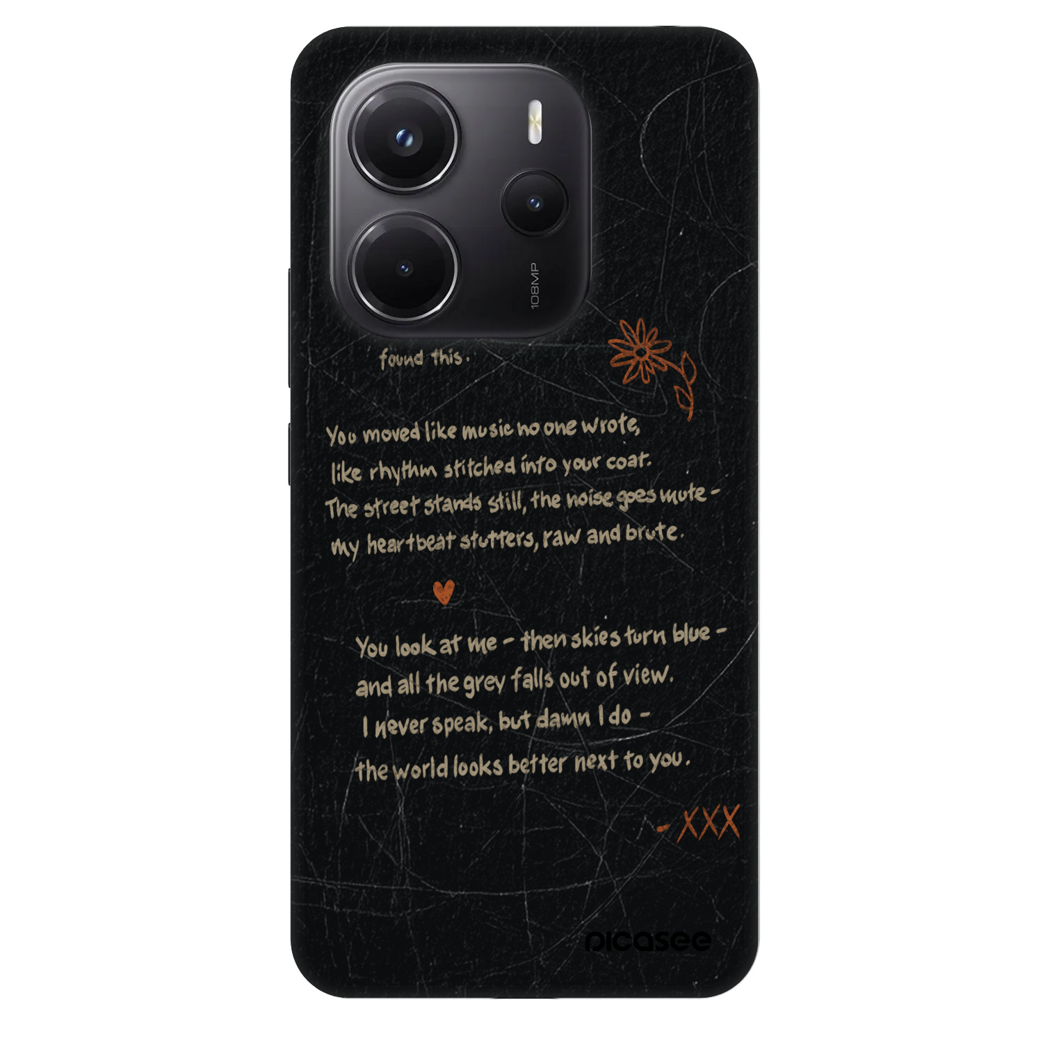 Picasee Fashion Case pro Xiaomi Redmi Note 14 4G - POET