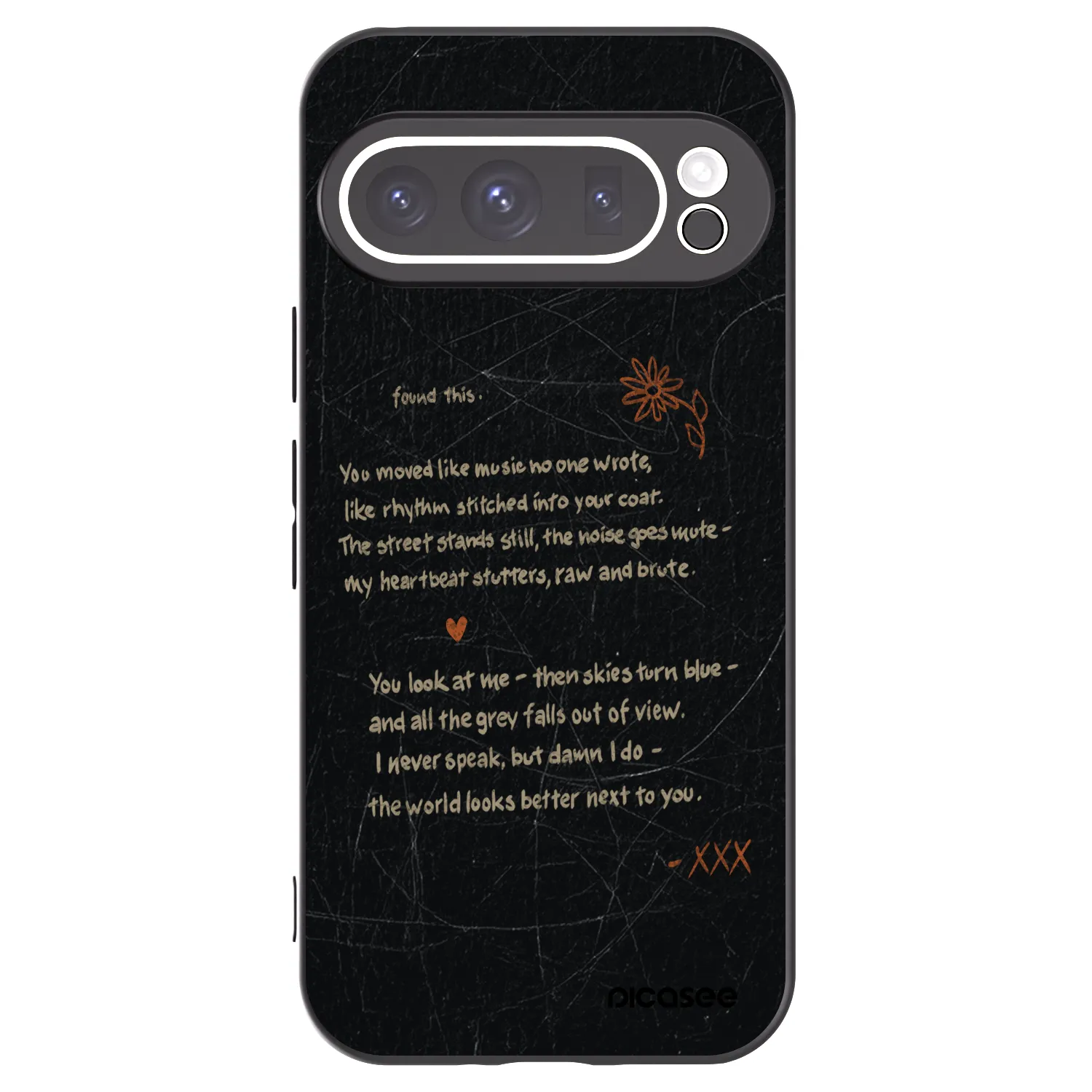 Picasee silikonový černý obal pro Google Pixel 9 Pro XL - POET