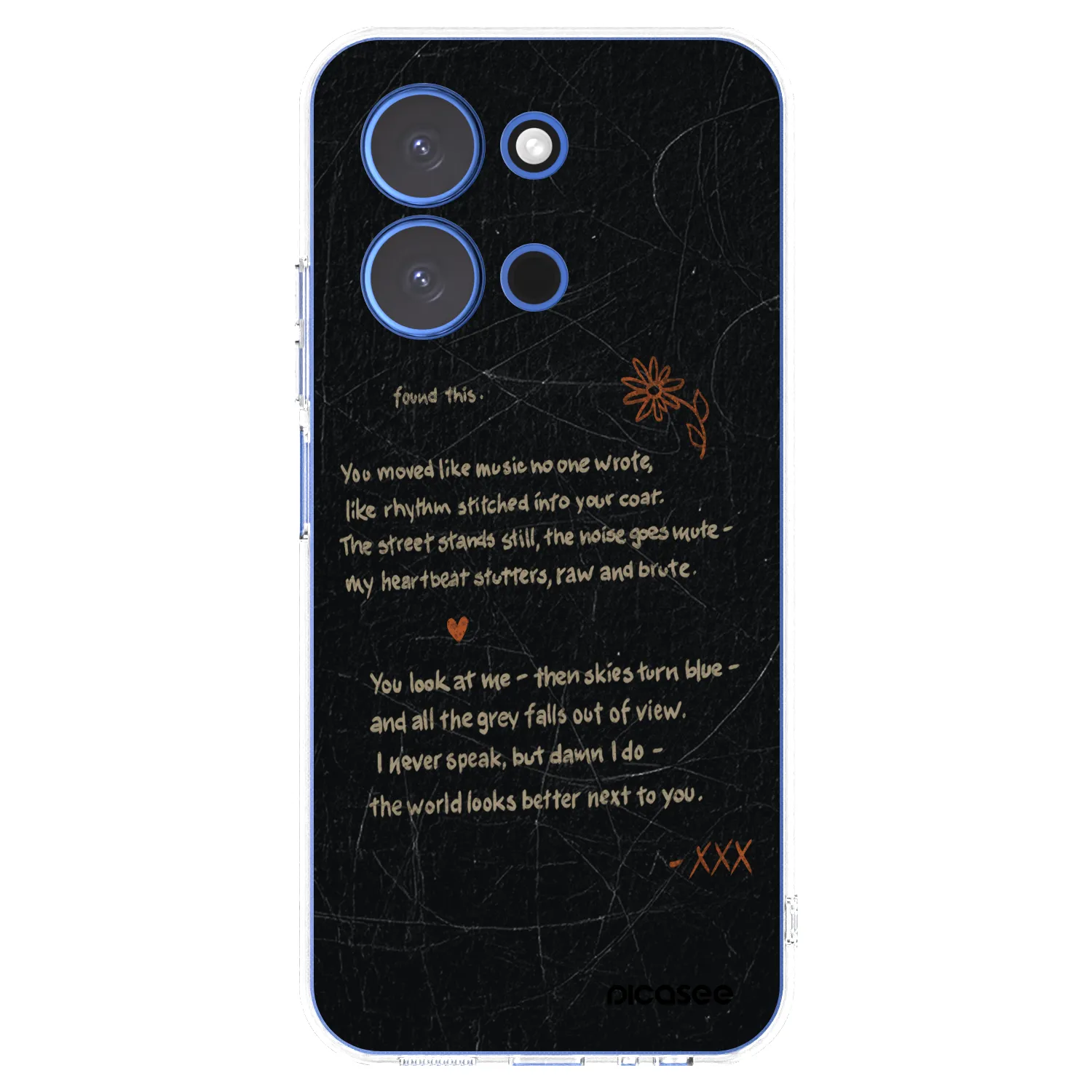 Picasee silikonový průhledný obal pro Xiaomi Redmi 15C 4G - POET