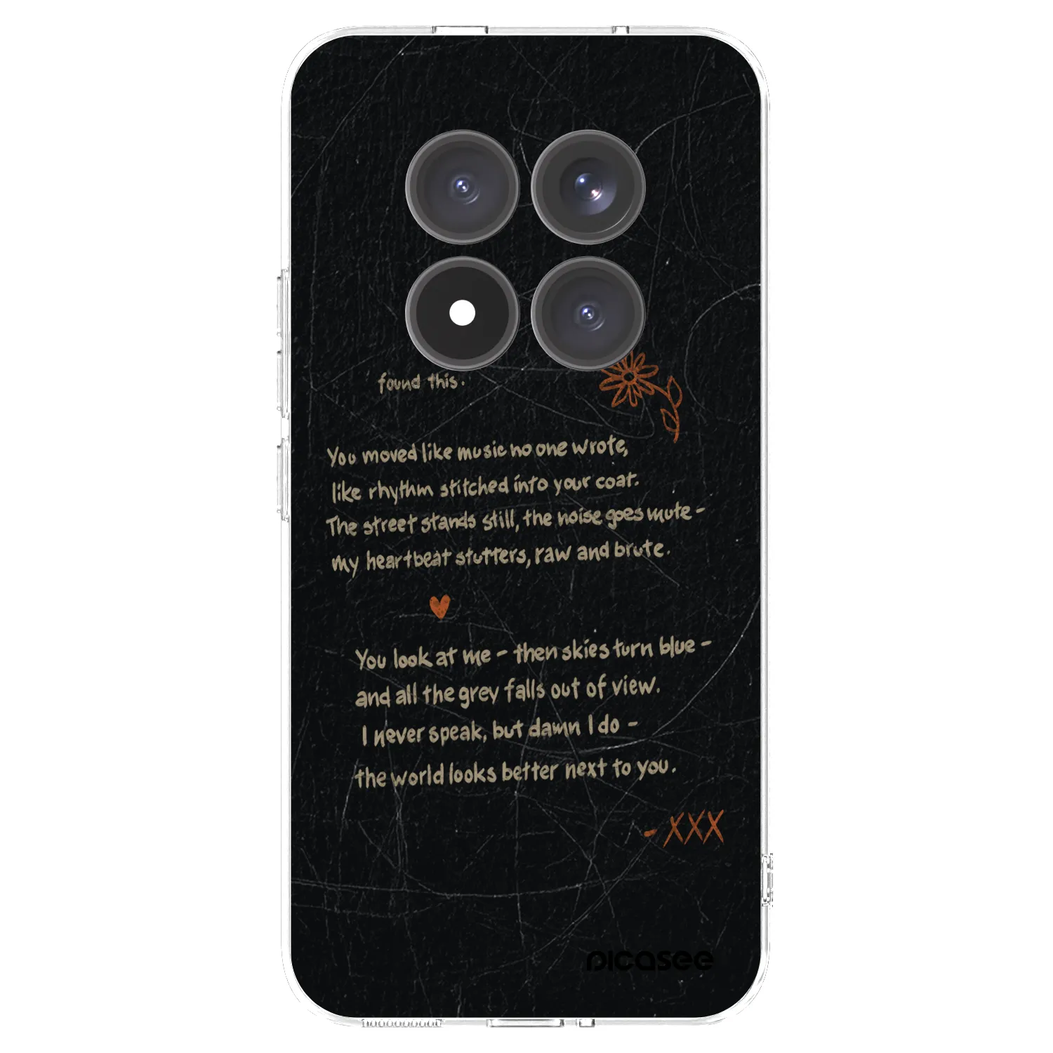 Picasee silikonový průhledný obal pro Xiaomi Redmi Note 15 Pro+ - POET