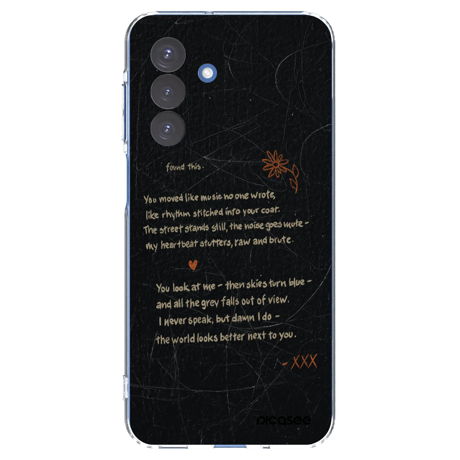 Picasee silikonový průhledný obal pro Samsung Galaxy A17 5G - POET