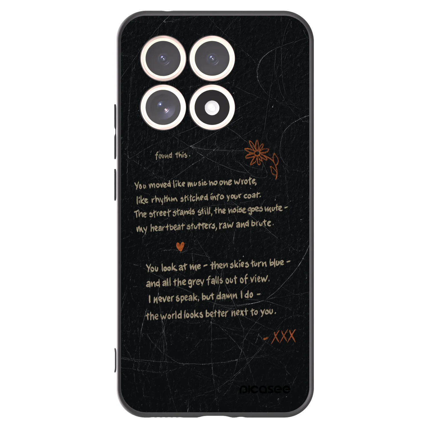 Picasee silikonový černý obal pro Xiaomi 15T - POET