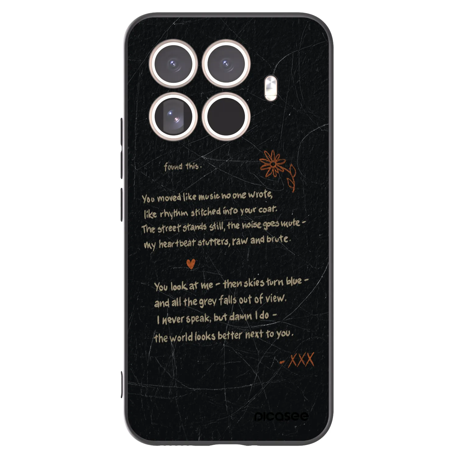 Picasee silikonový černý obal pro Xiaomi 15T Pro - POET