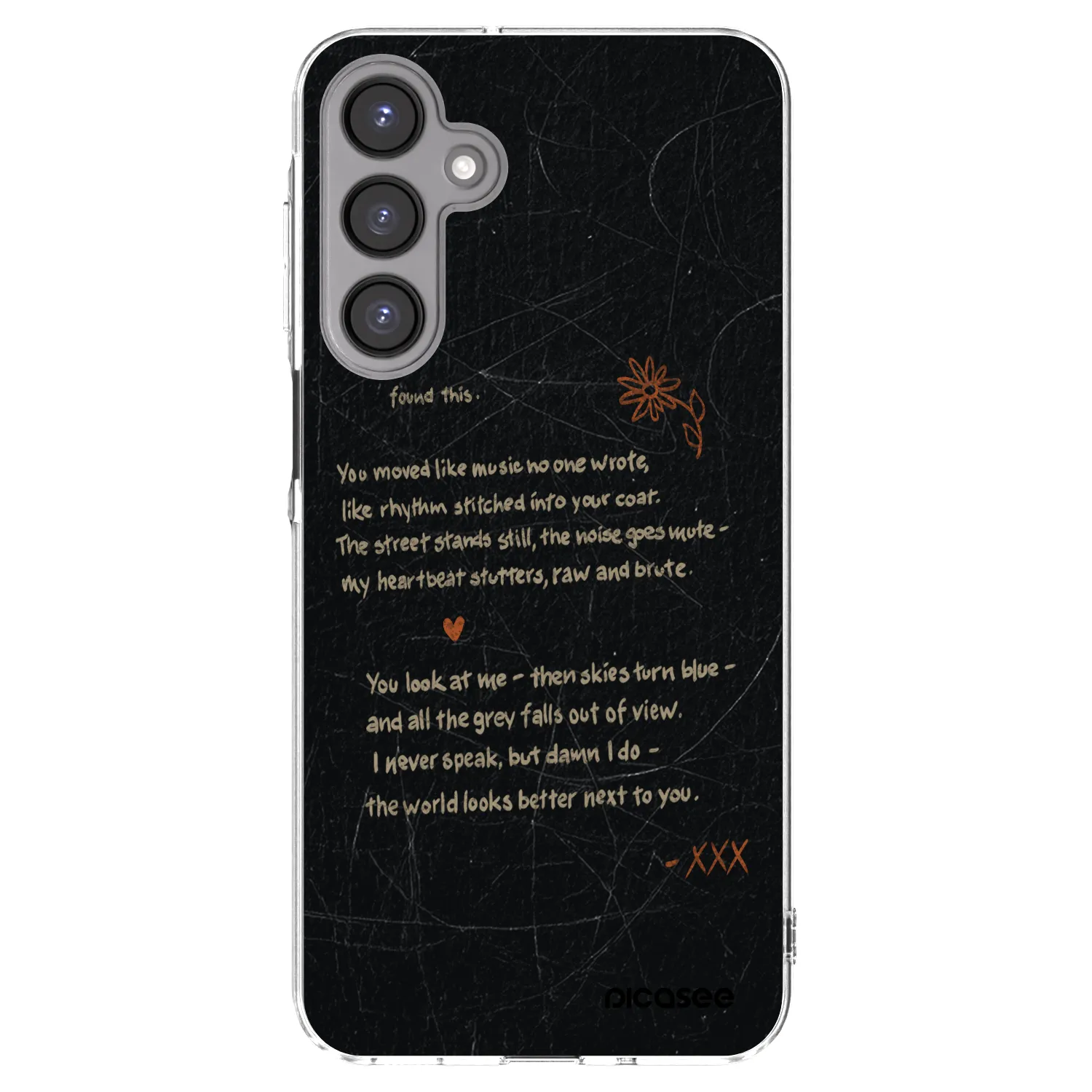 Picasee silikonový průhledný obal pro Samsung Galaxy A16 4G - POET